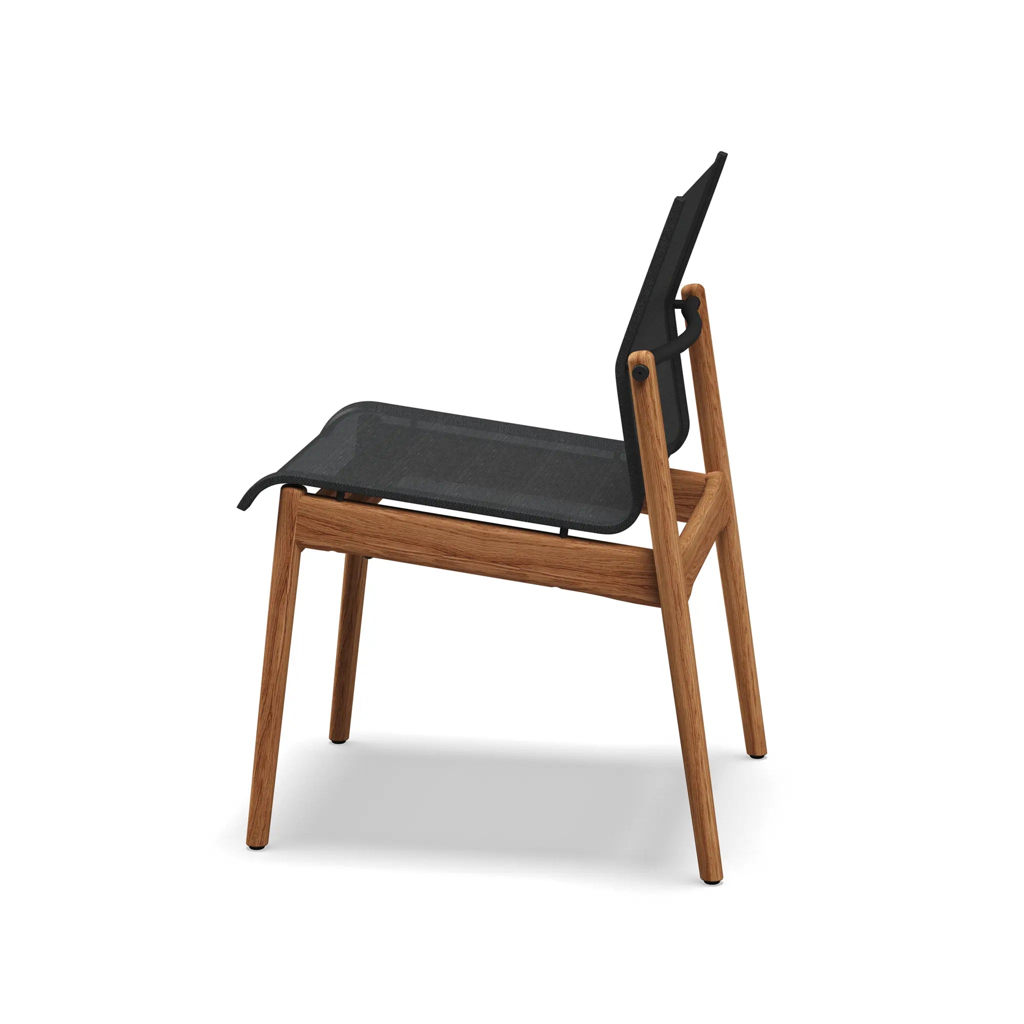 Sway Teak Stacking Dining Chair - Armless