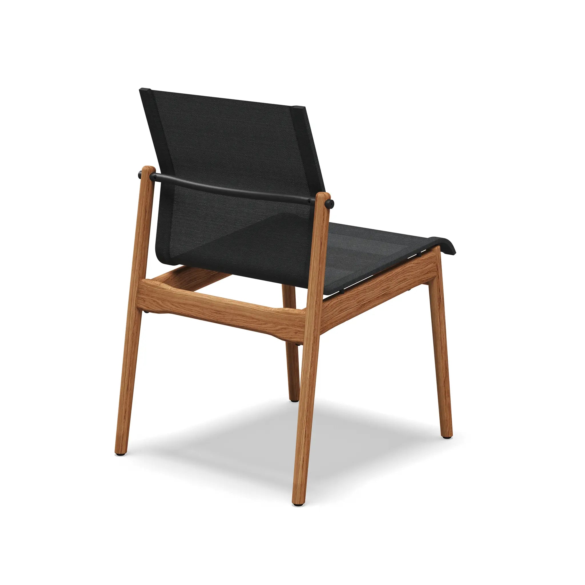 Sway Teak Stacking Dining Chair - Armless