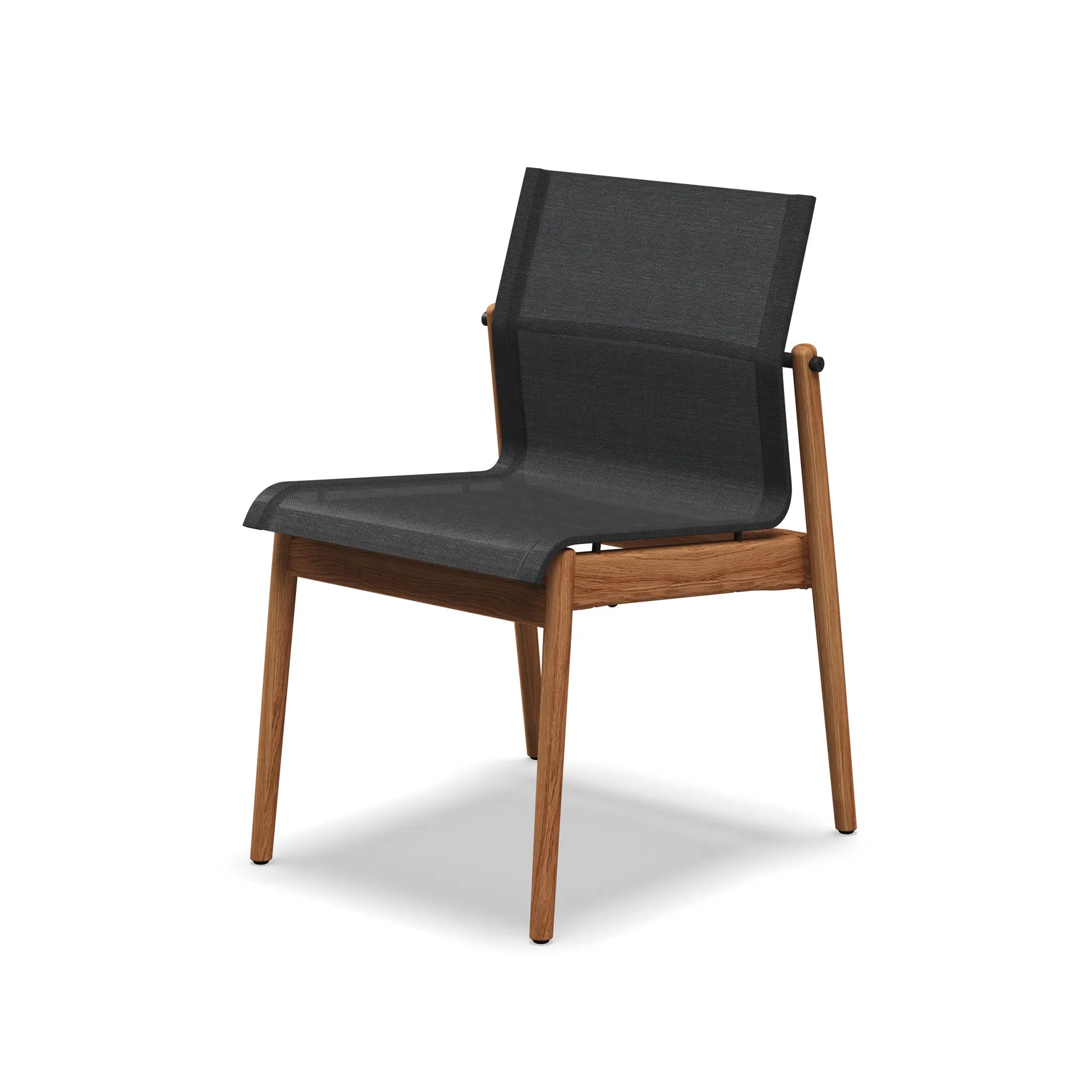 Sway Teak Stacking Dining Chair - Armless