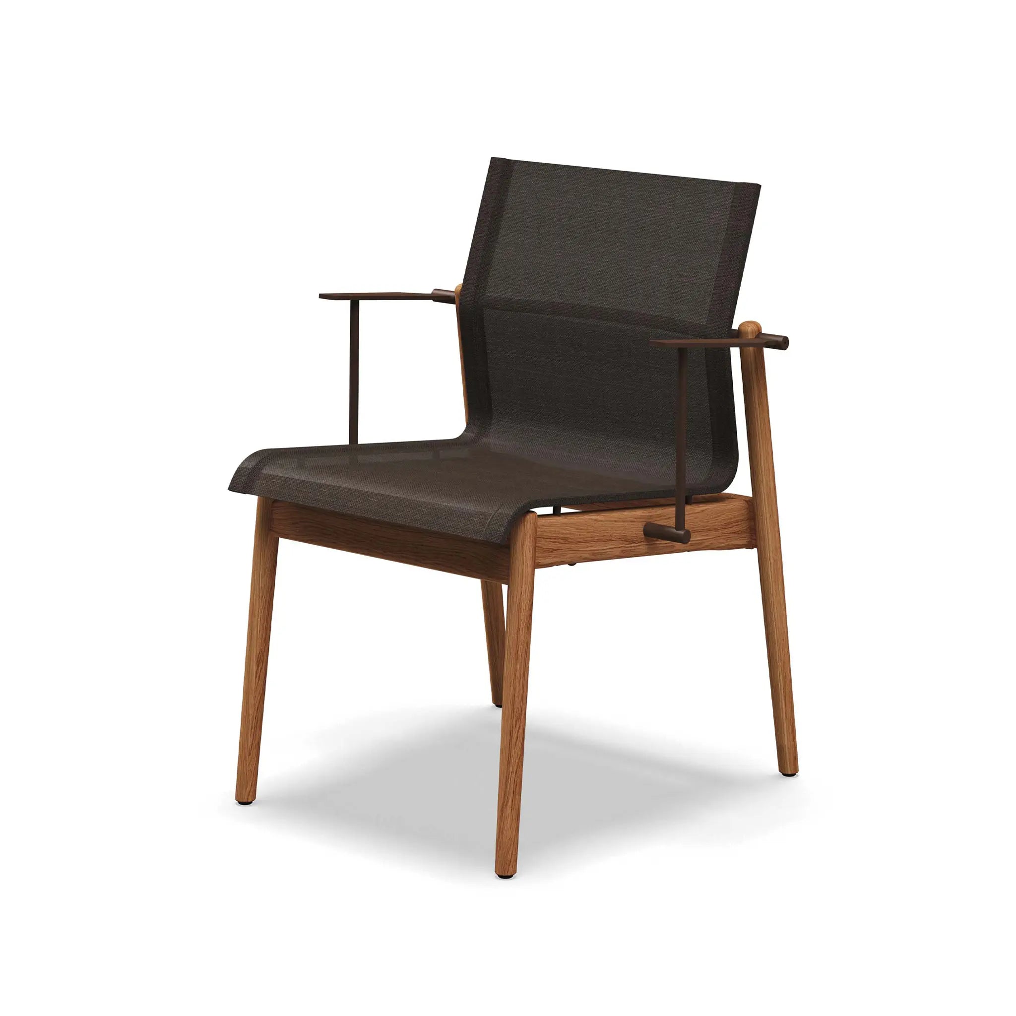 Sway Teak Stacking Dining Chair - With Arms