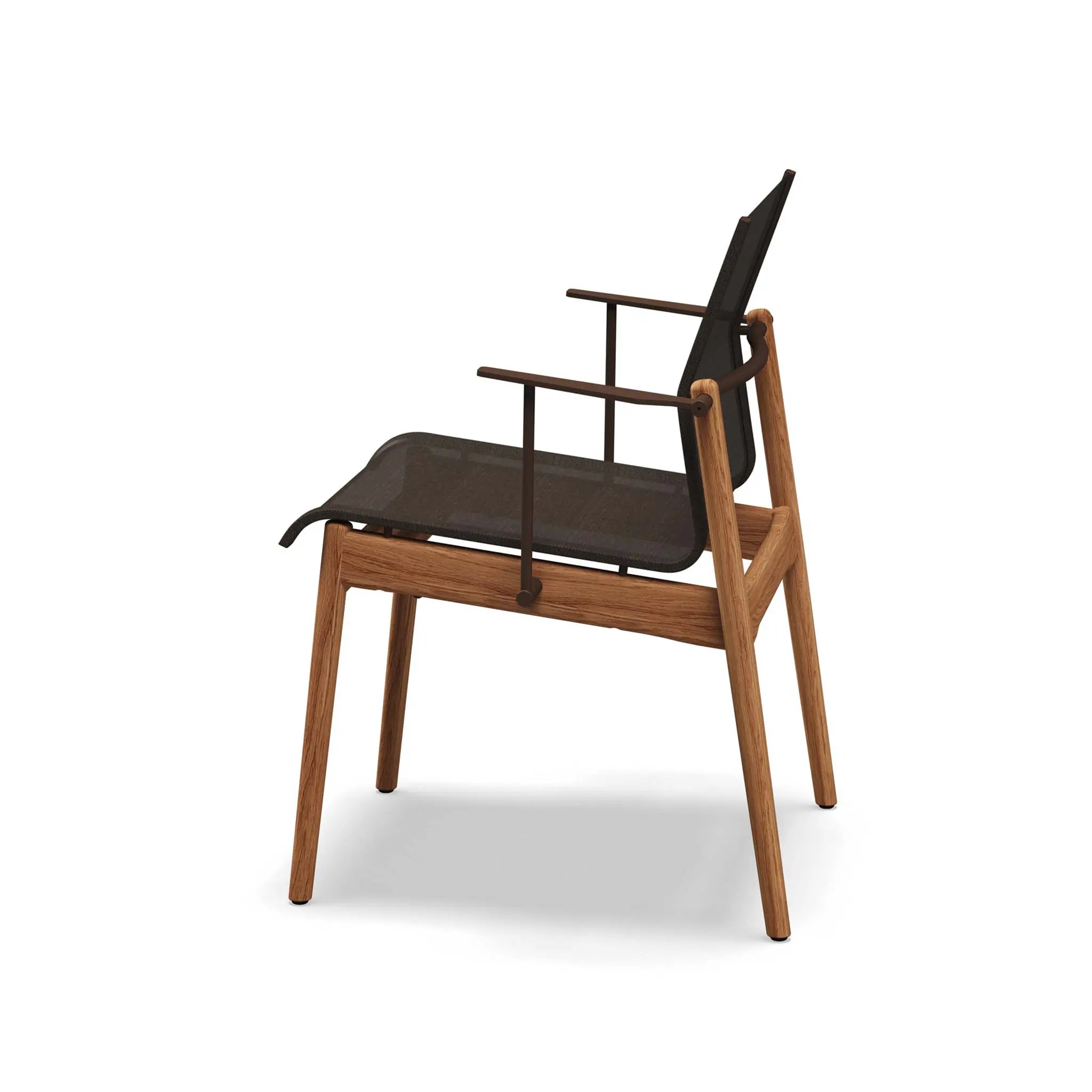 Sway Teak Stacking Dining Chair - With Arms