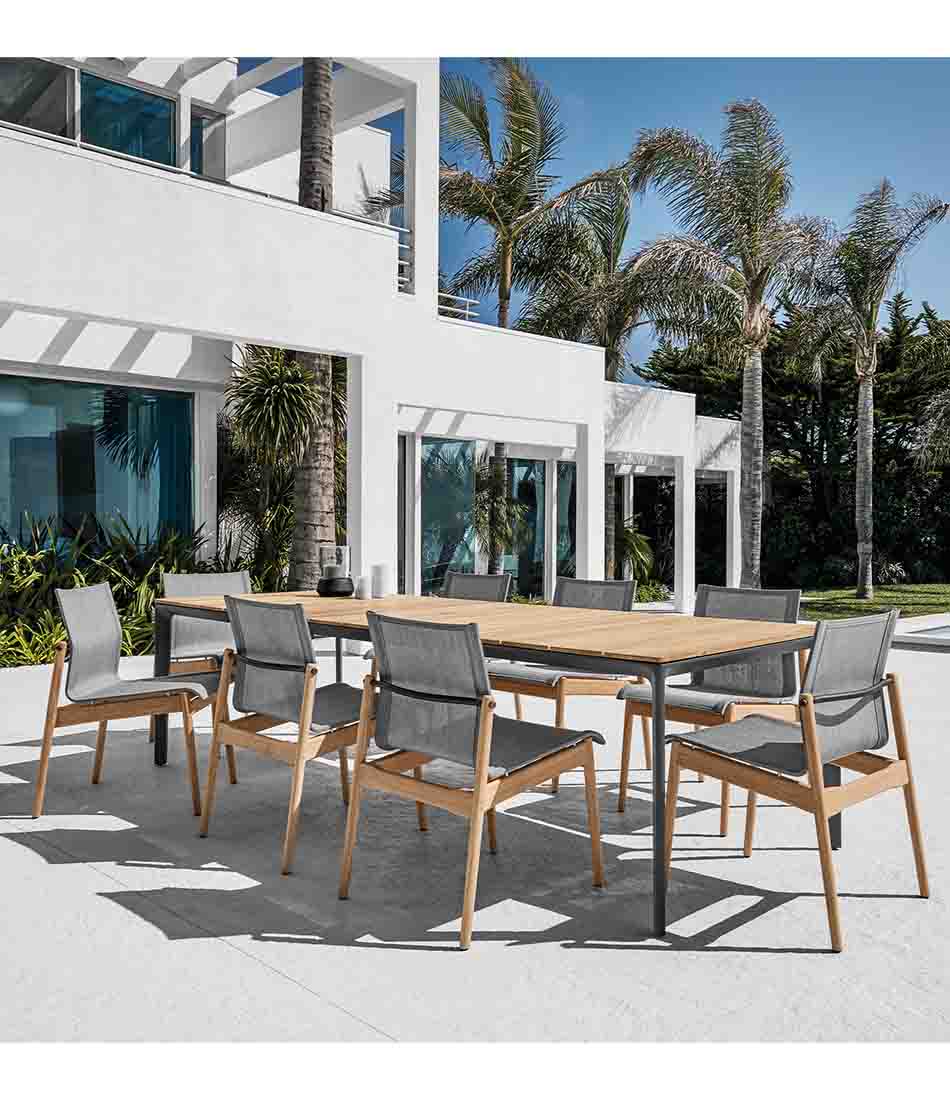 Carver Medium Dining Table - Teak