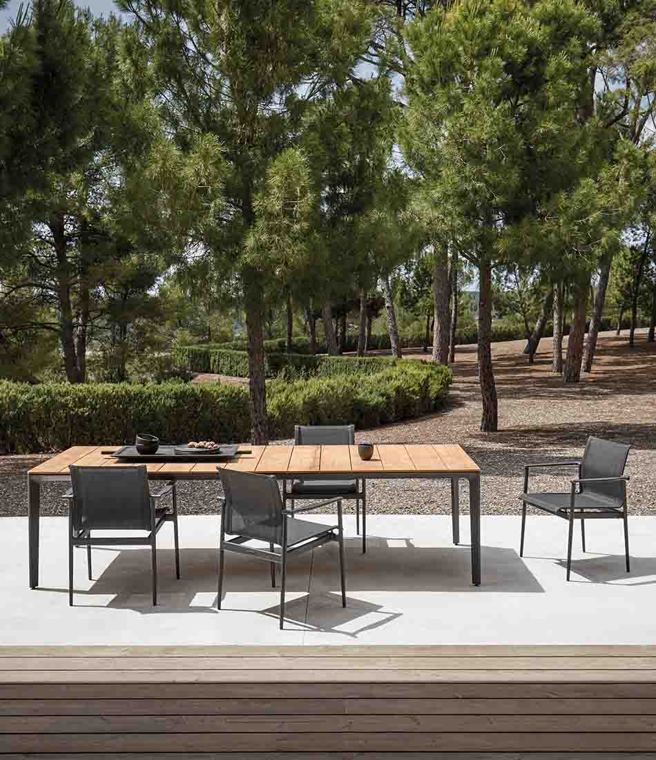 Carver Medium Dining Table - Teak