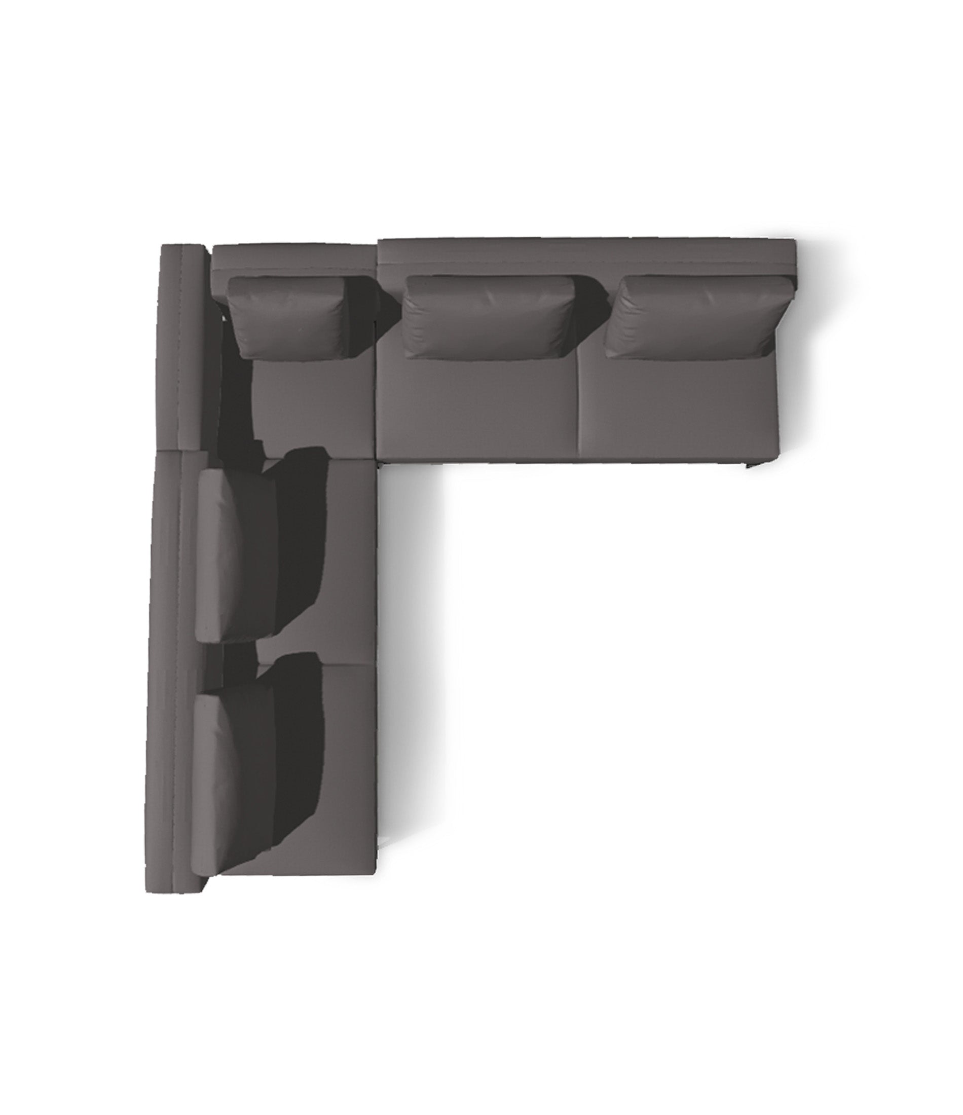 Grid 3 Piece Armless Sectional Configuration