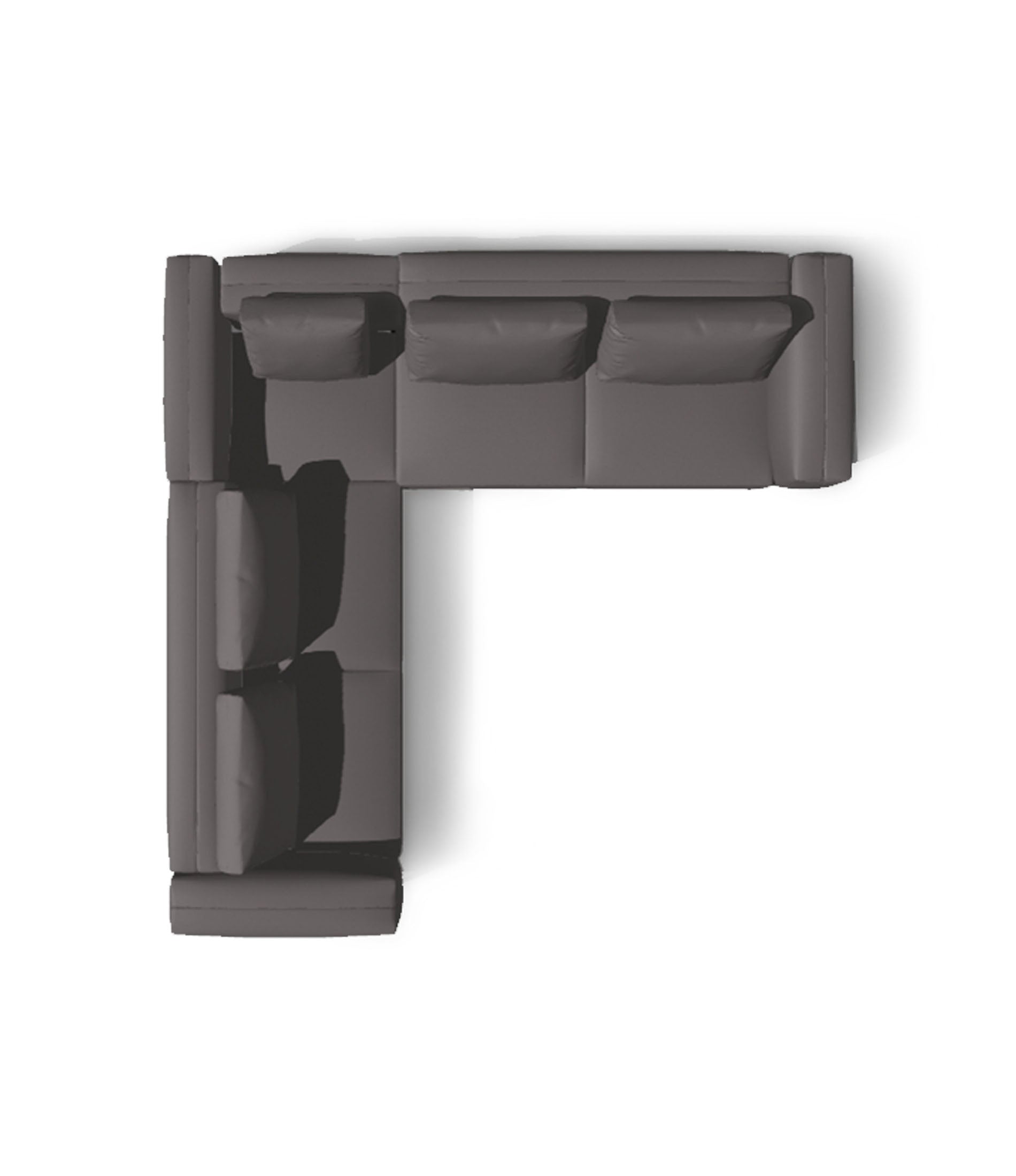 Grid 3 Piece Sectional With Arms Configuration