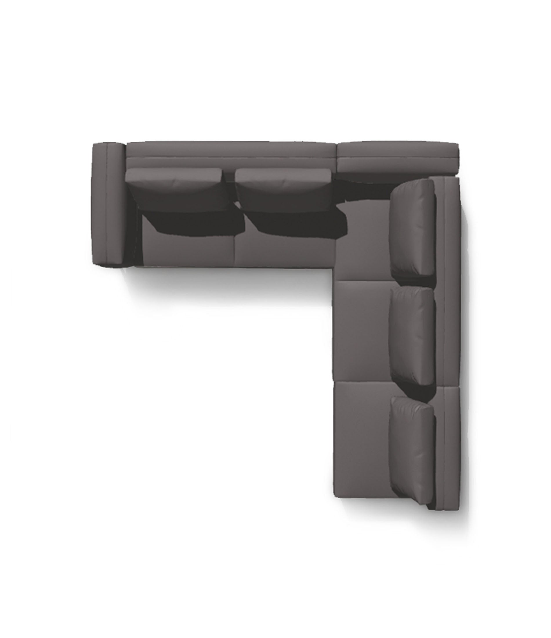 Grid 3 Piece Sectional With Open End Configuration