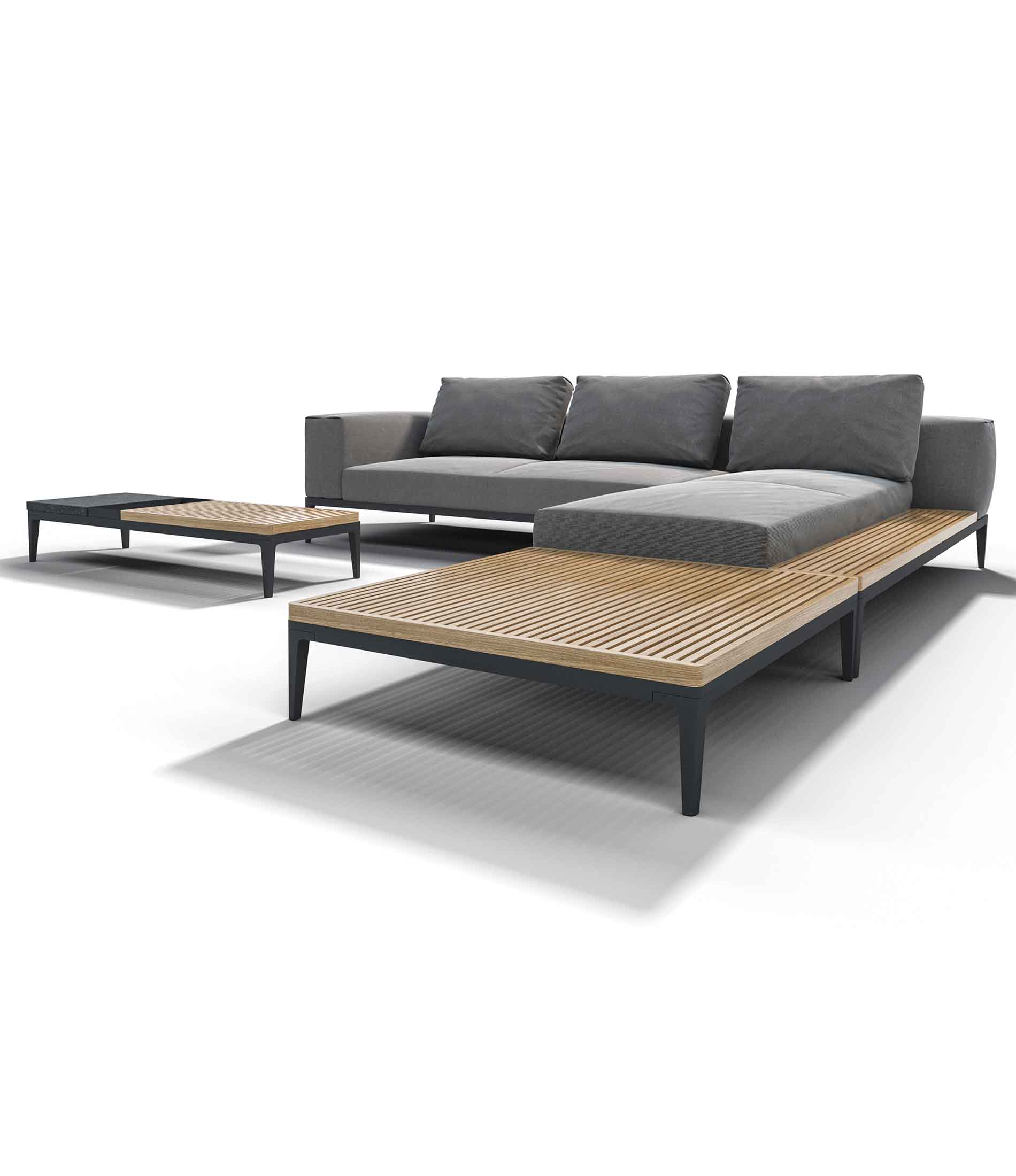 Grid 2 Piece Sectional Configuration