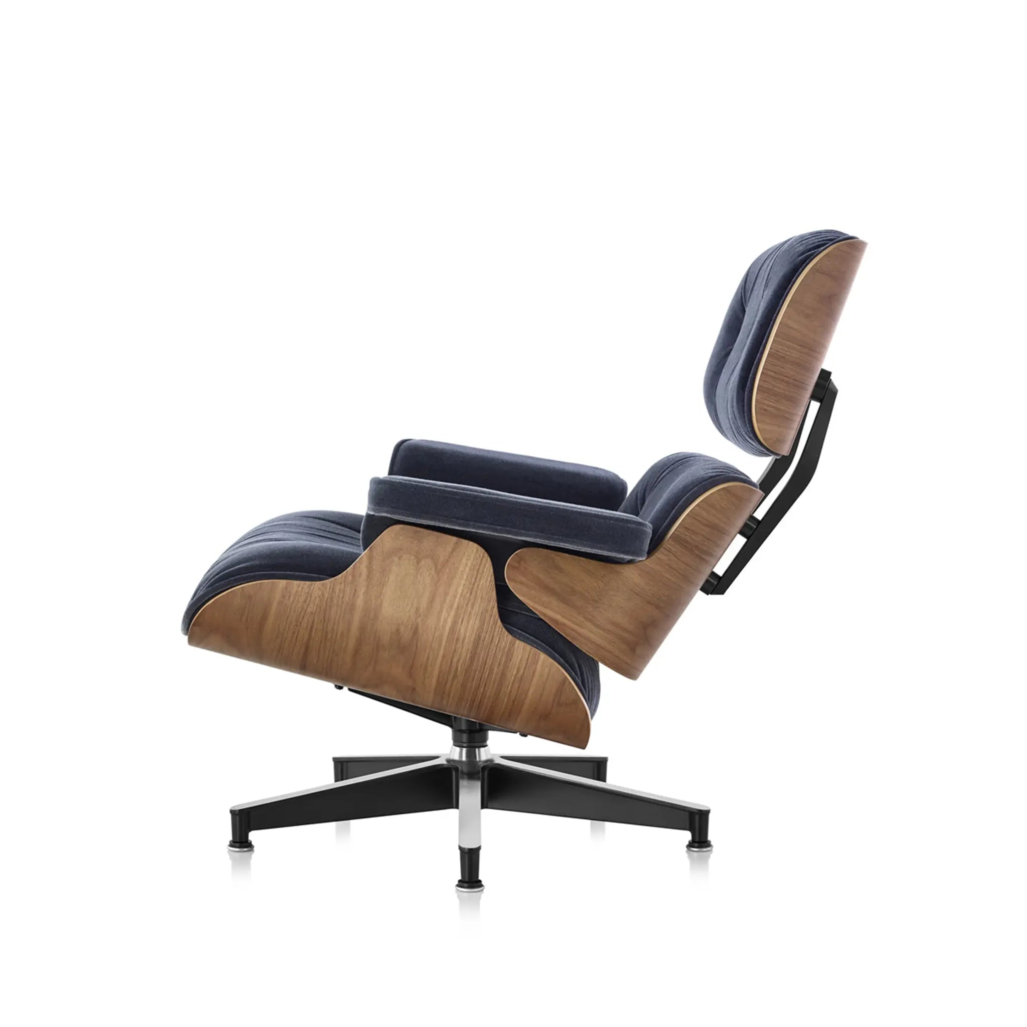 Eames® Lounge 马海毛椅和脚凳 - 经典尺寸
