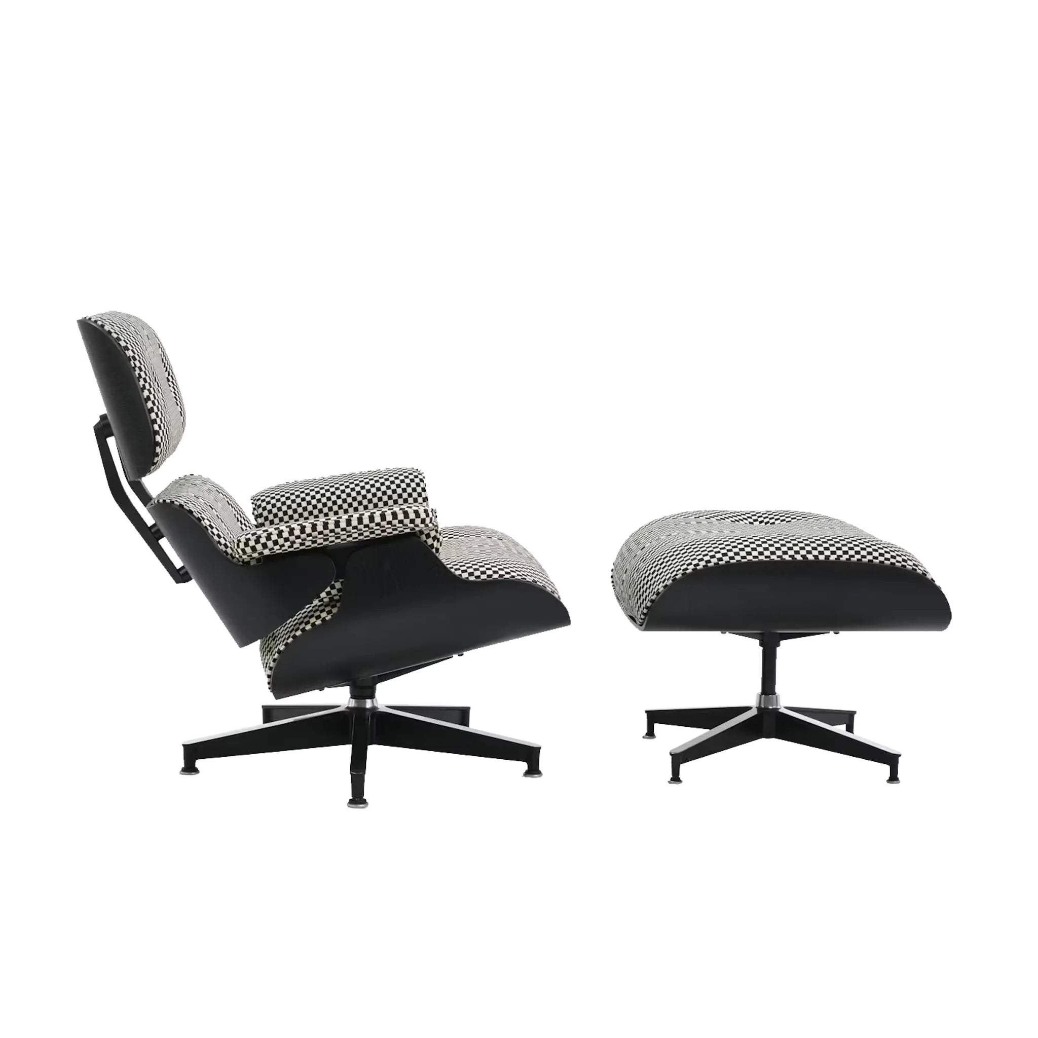 Eames® 休闲椅和奥斯曼乌木