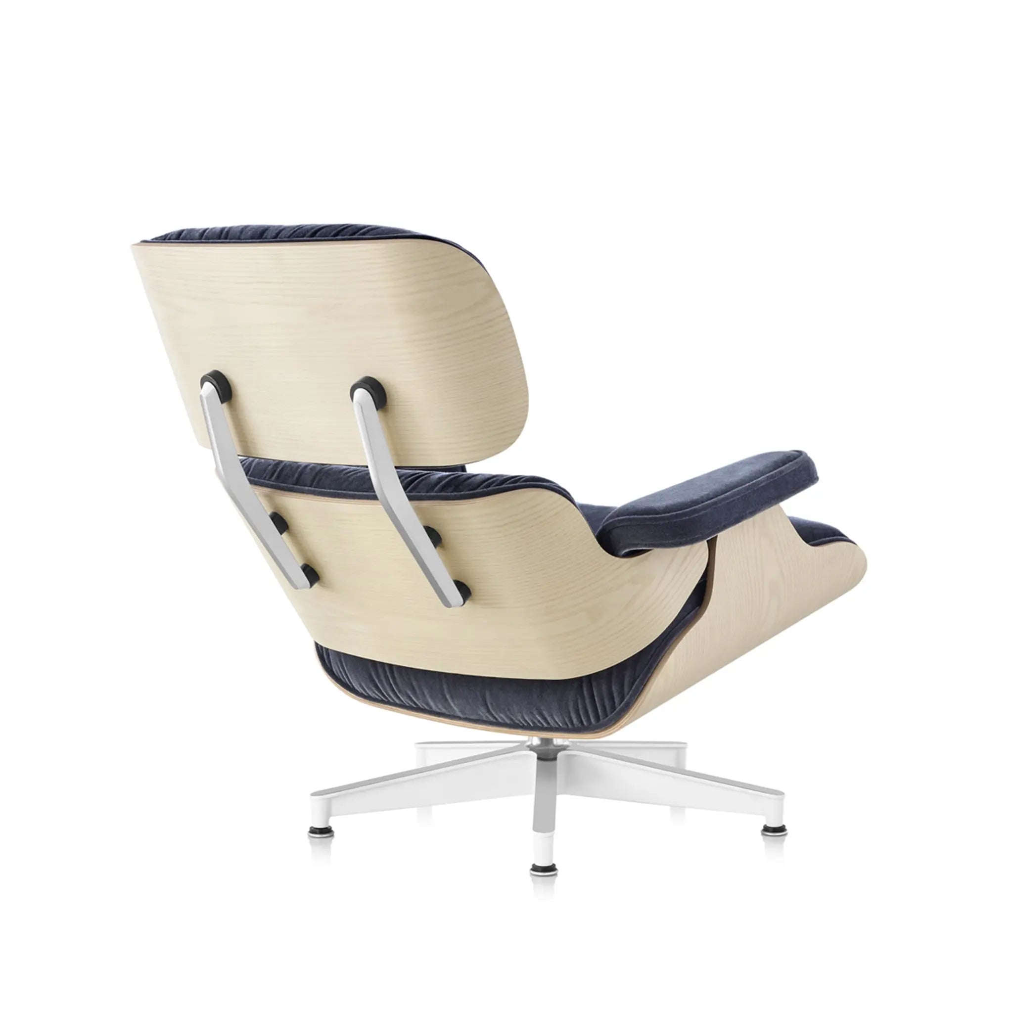 Eames® Lounge Chair and Ottoman White Ash