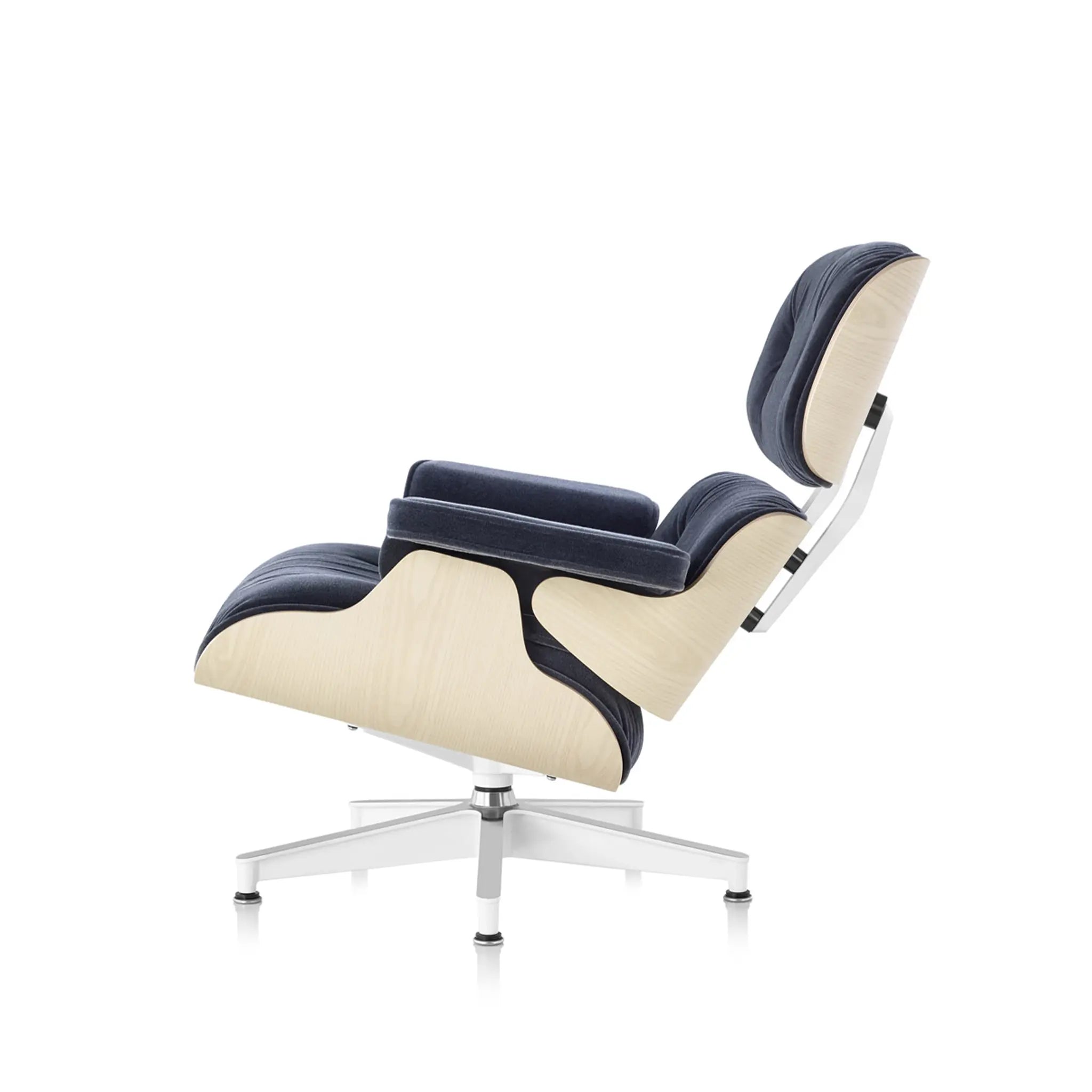 Eames® Lounge Chair and Ottoman White Ash