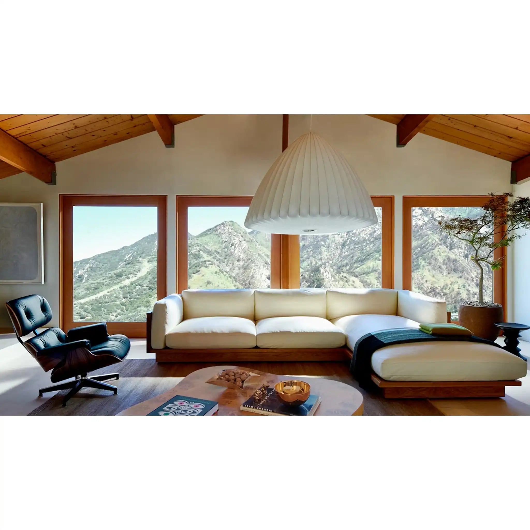 Eames® Lounge Leather Chair - Classic Size