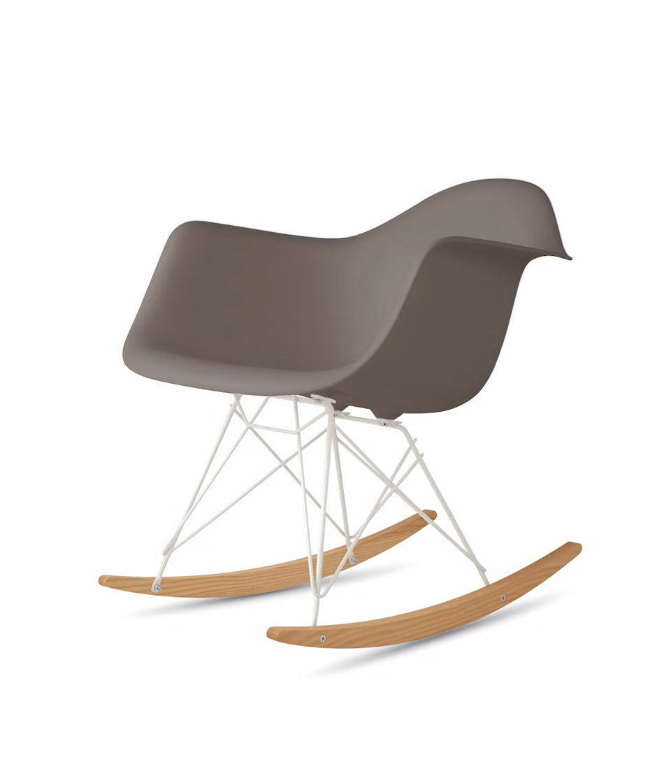 Eames® 模压塑料扶手椅,摇椅底座