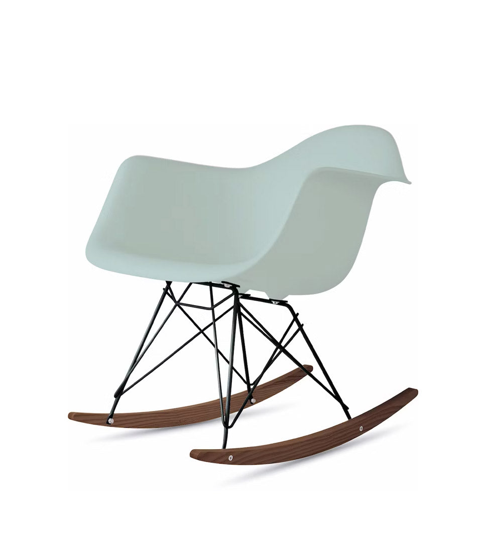 Eames® 模压塑料扶手椅,摇椅底座