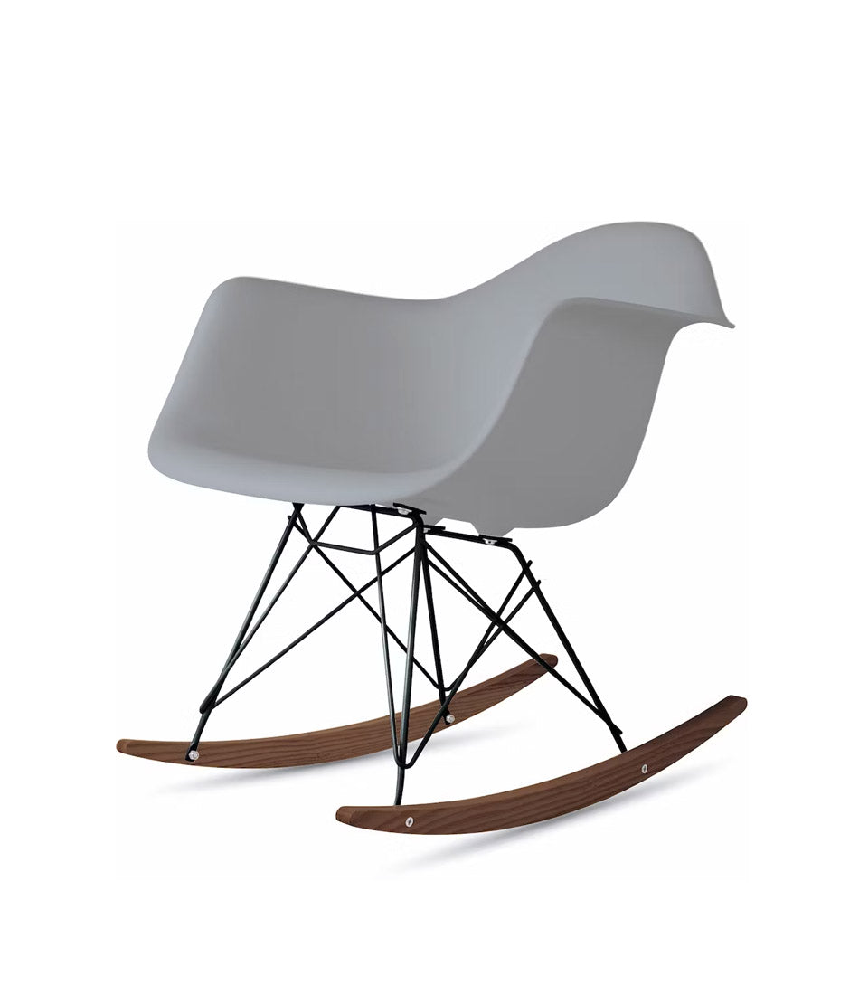 Eames® 模压塑料扶手椅,摇椅底座