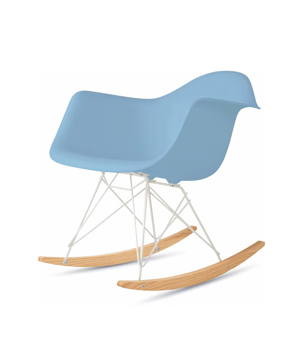 Eames® 模压塑料扶手椅,摇椅底座