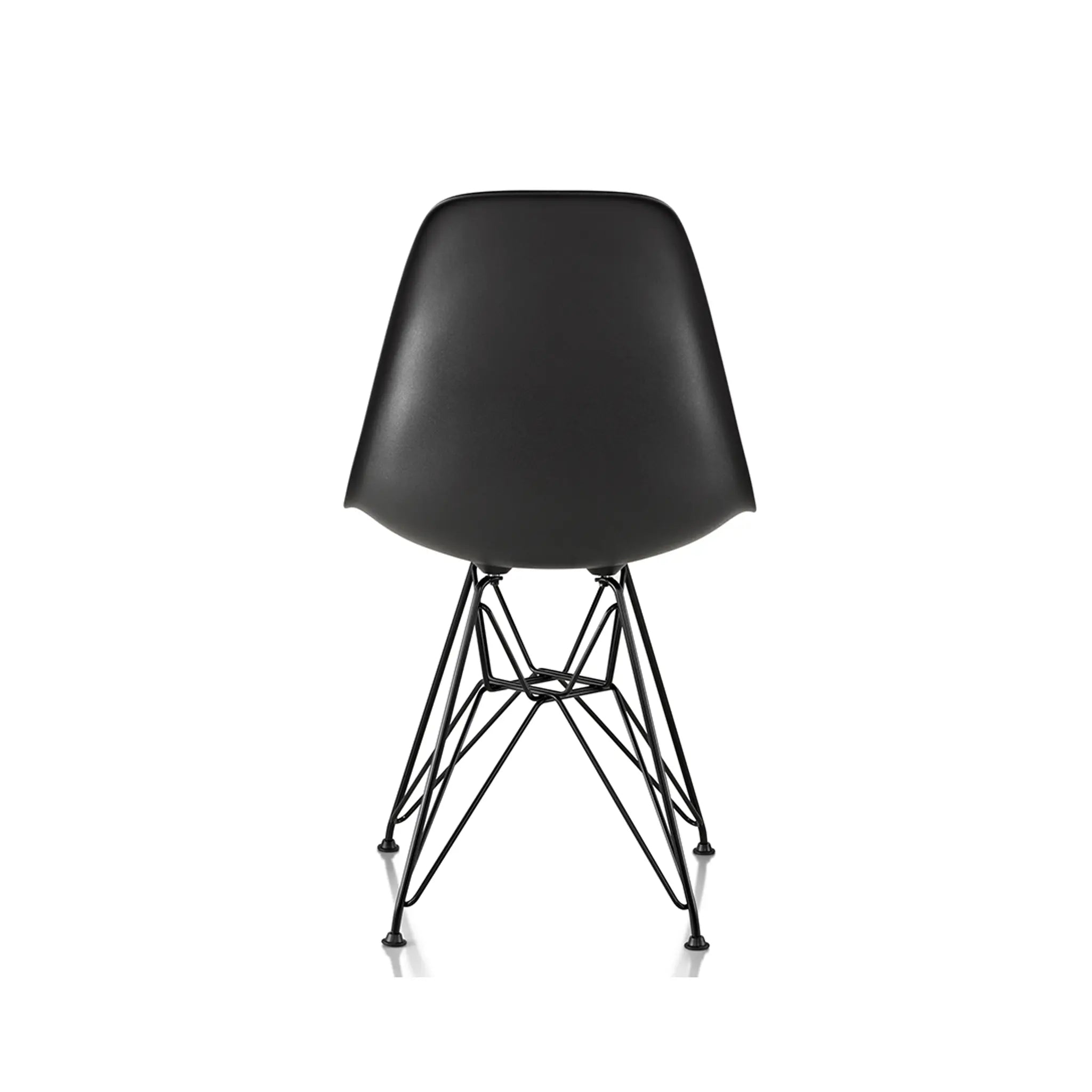 Eames® 模压塑料边椅,金属丝底座