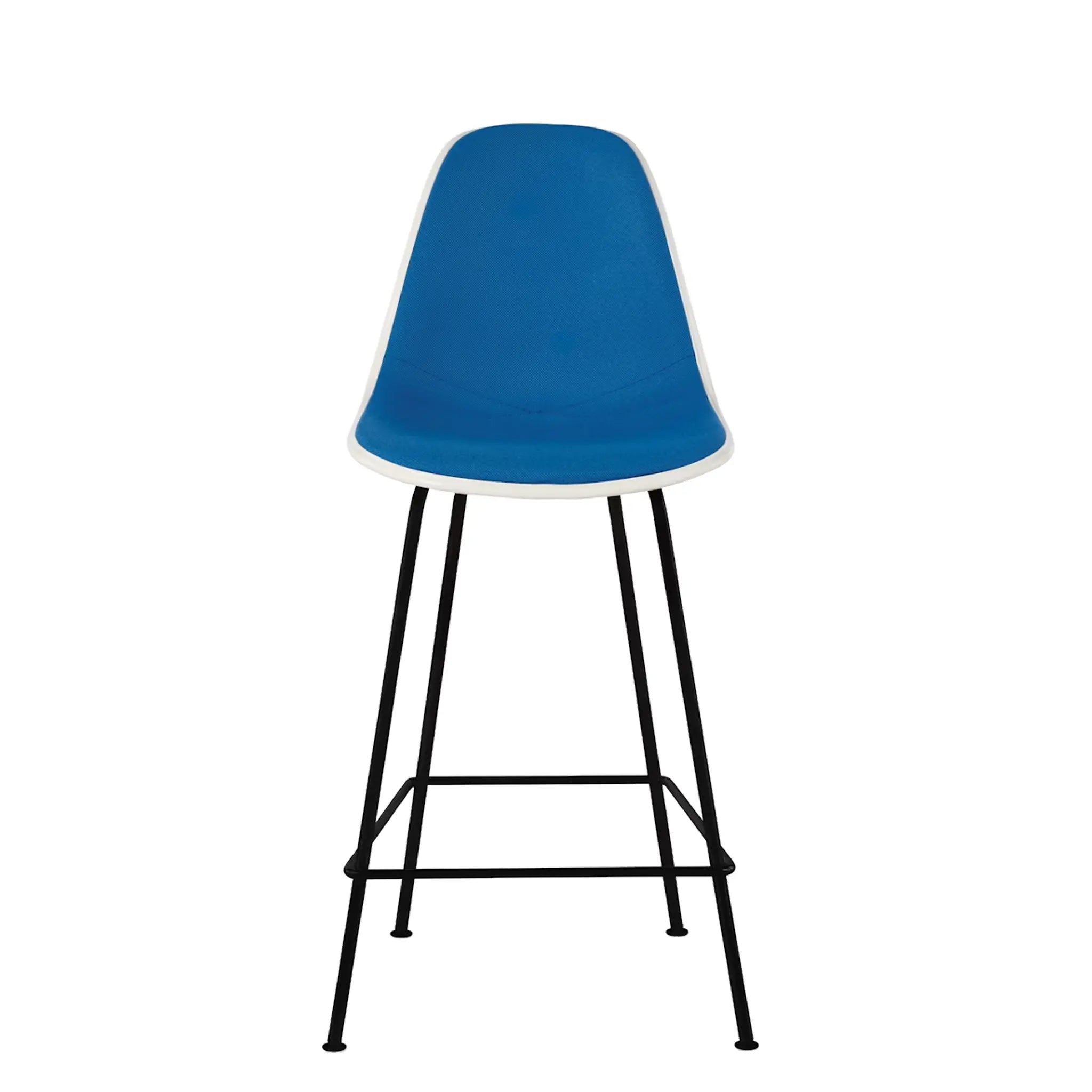 Eames® Molded Plastic Stool, Counter Height - Upholstered