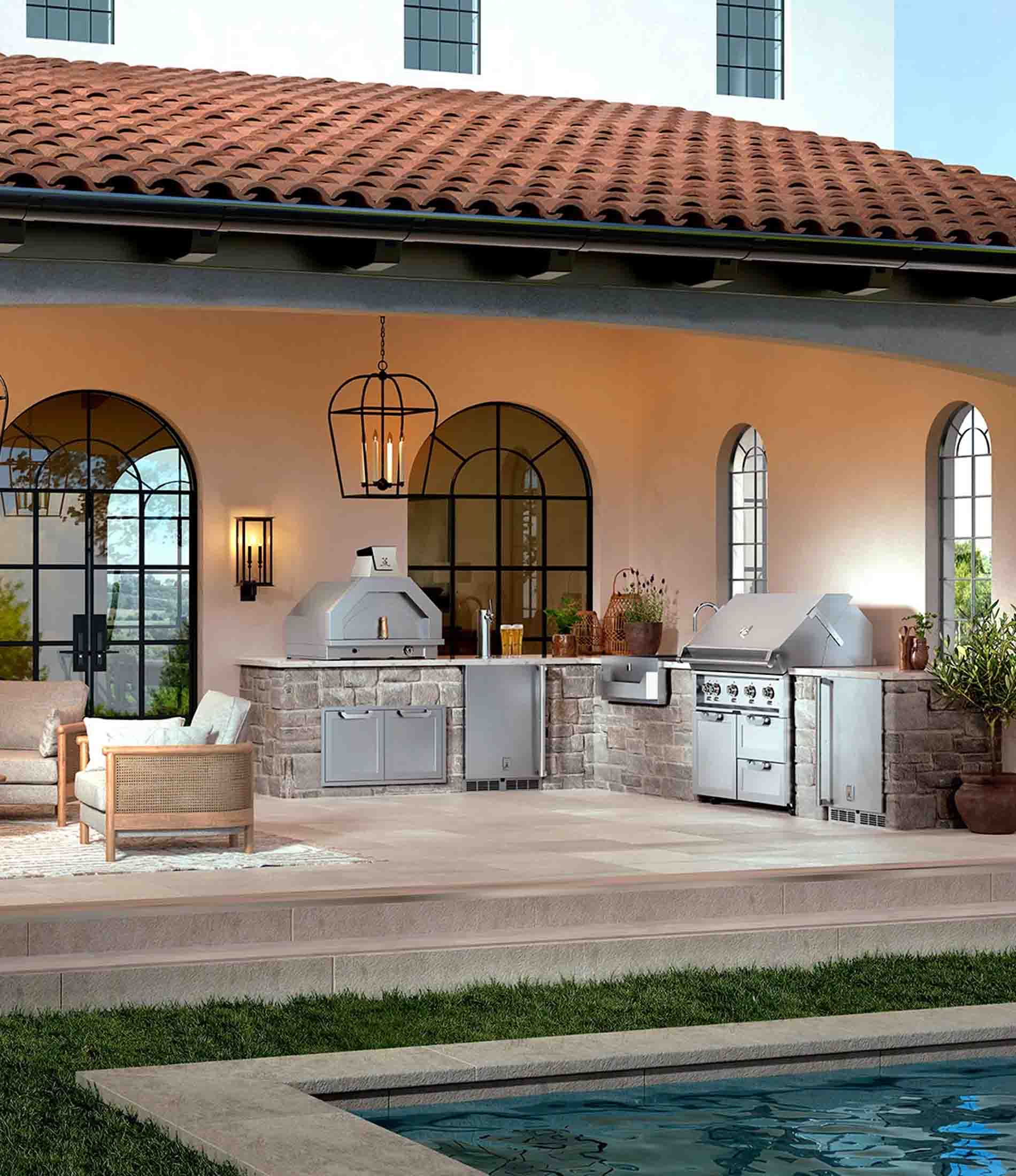 24" Undercounter Refrigerator - Solid Door