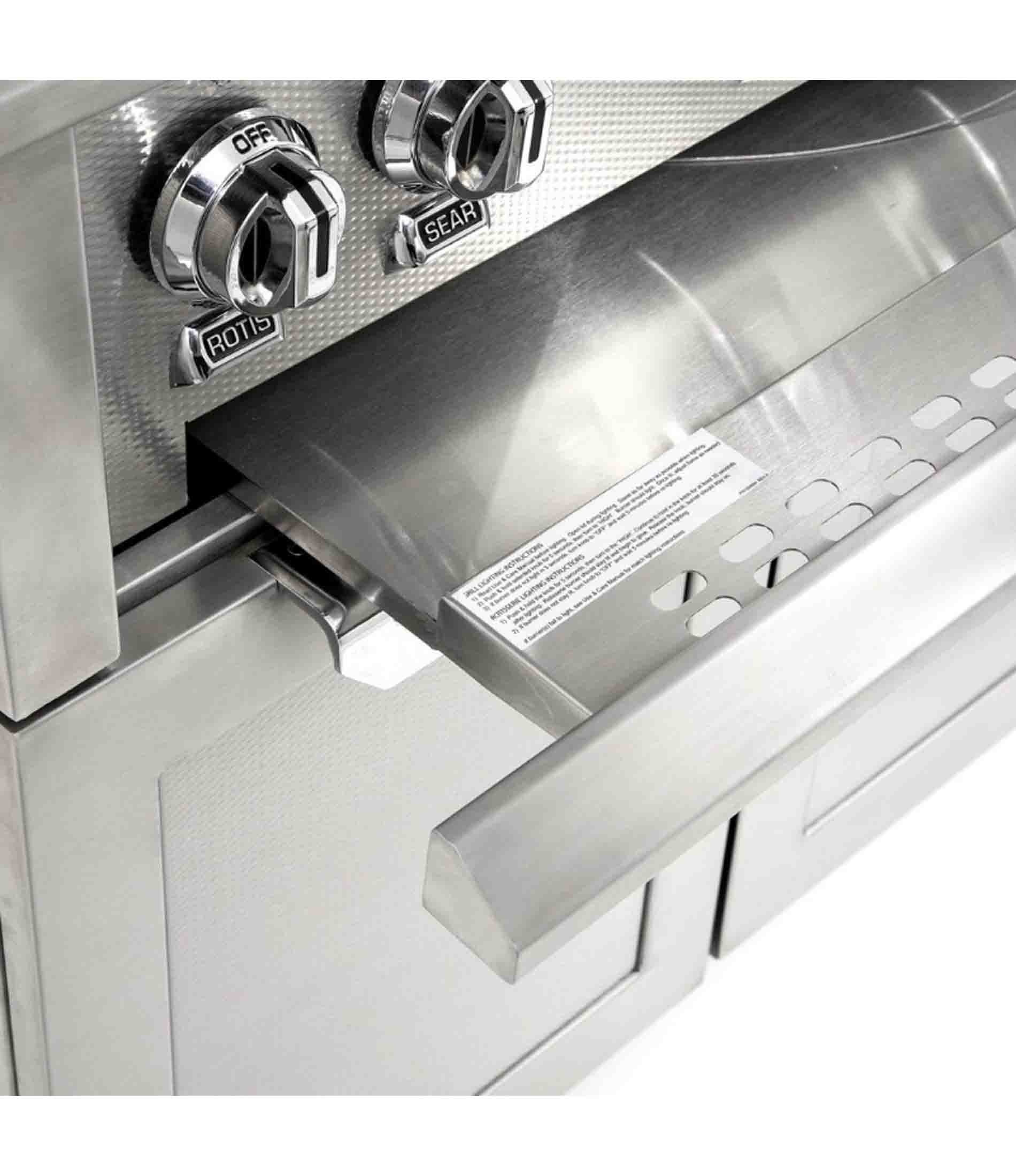 36" Built-In Grill Mixed Burner Model