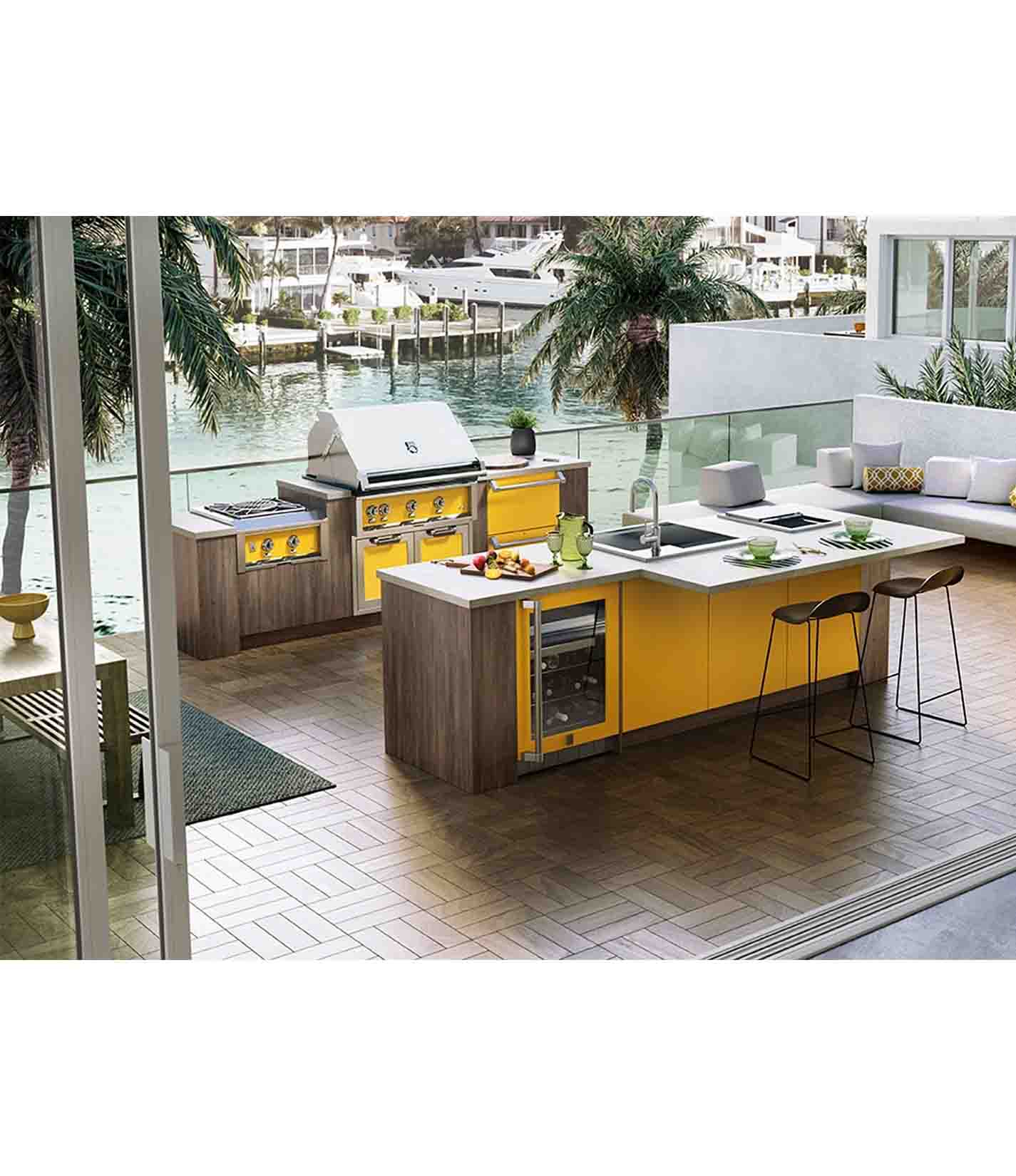 36" Built-In Grill Mixed Burner Model