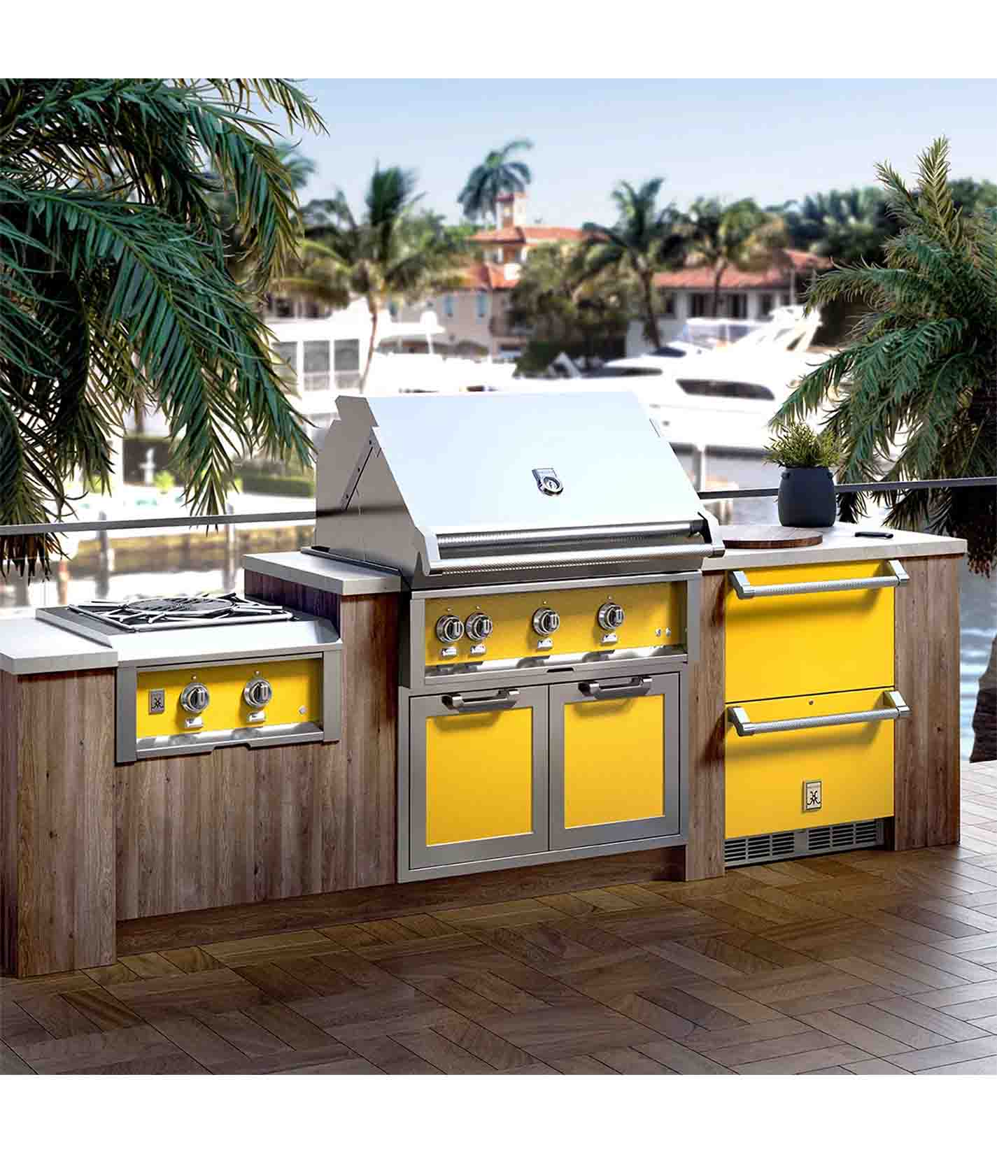 36" Built-In Grill Mixed Burner Model
