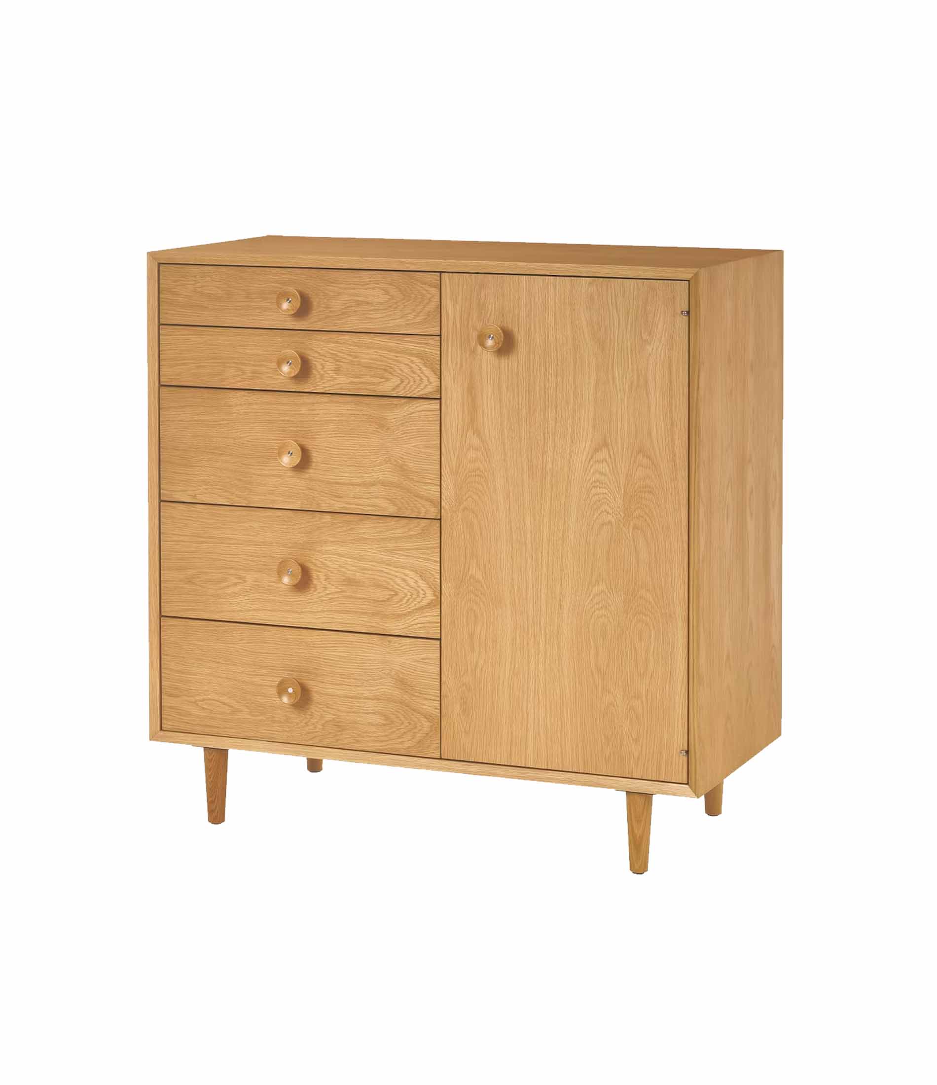 Nelson® 基本橱柜系列 - 5抽屉带门