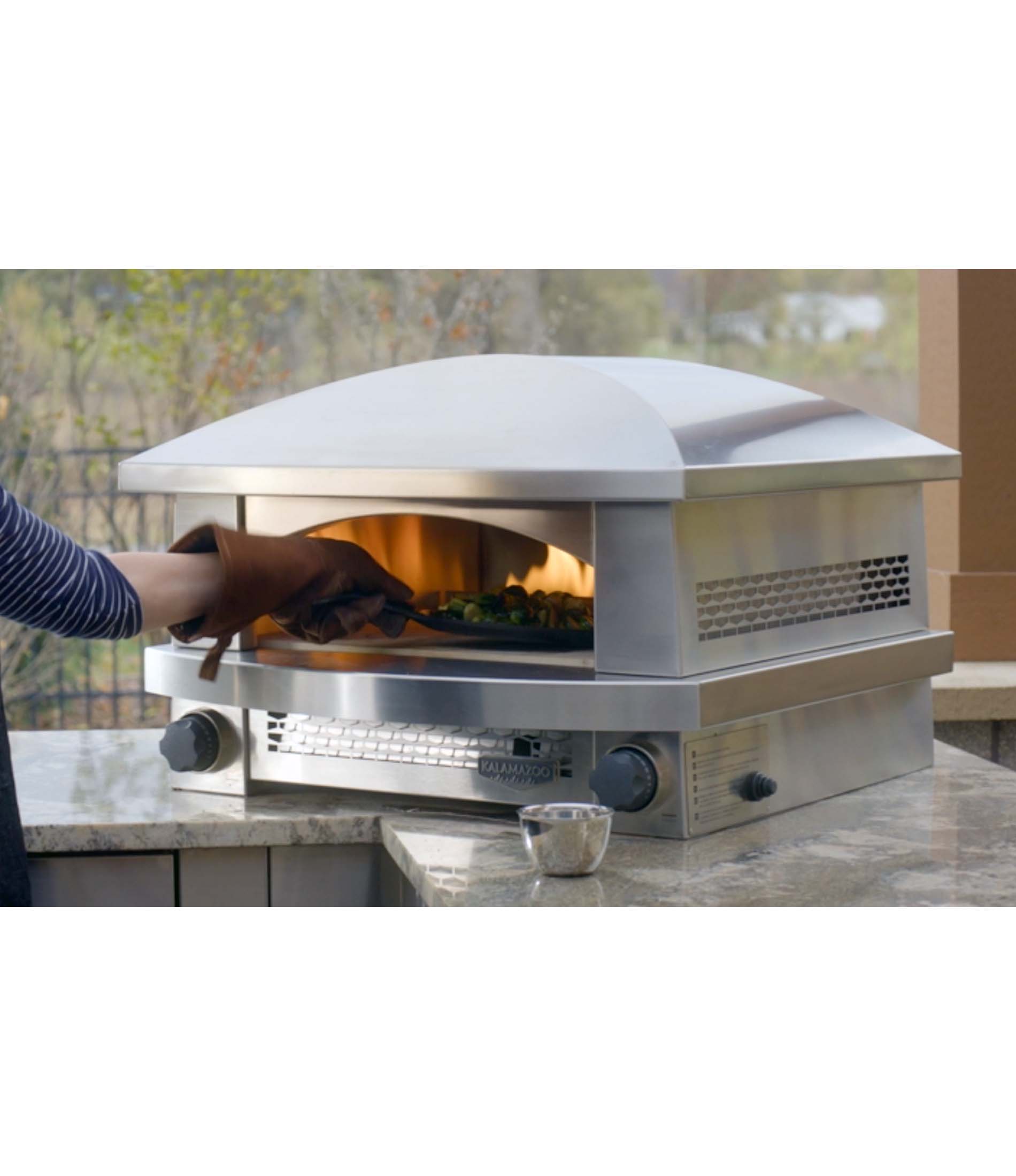 AFPO 台面手工火焰比萨烤箱