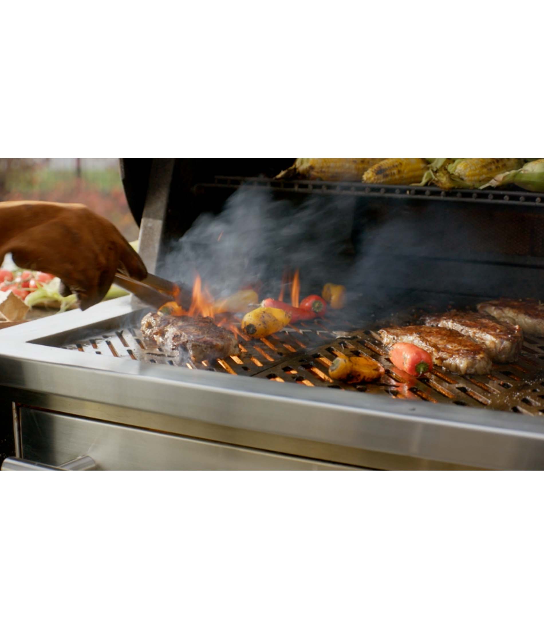 K750HB 内置混合烧烤炉