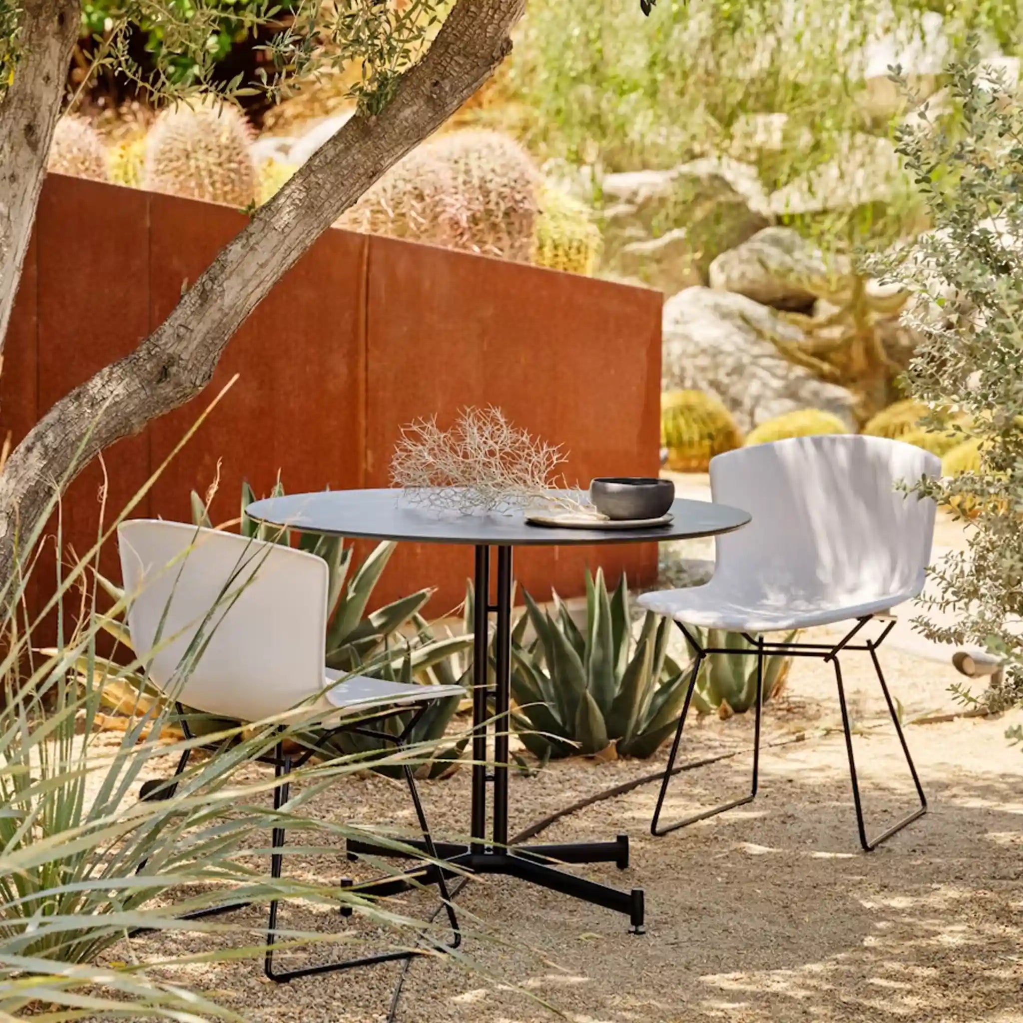 Bertoia Molded Shell Outdoor Side Chair