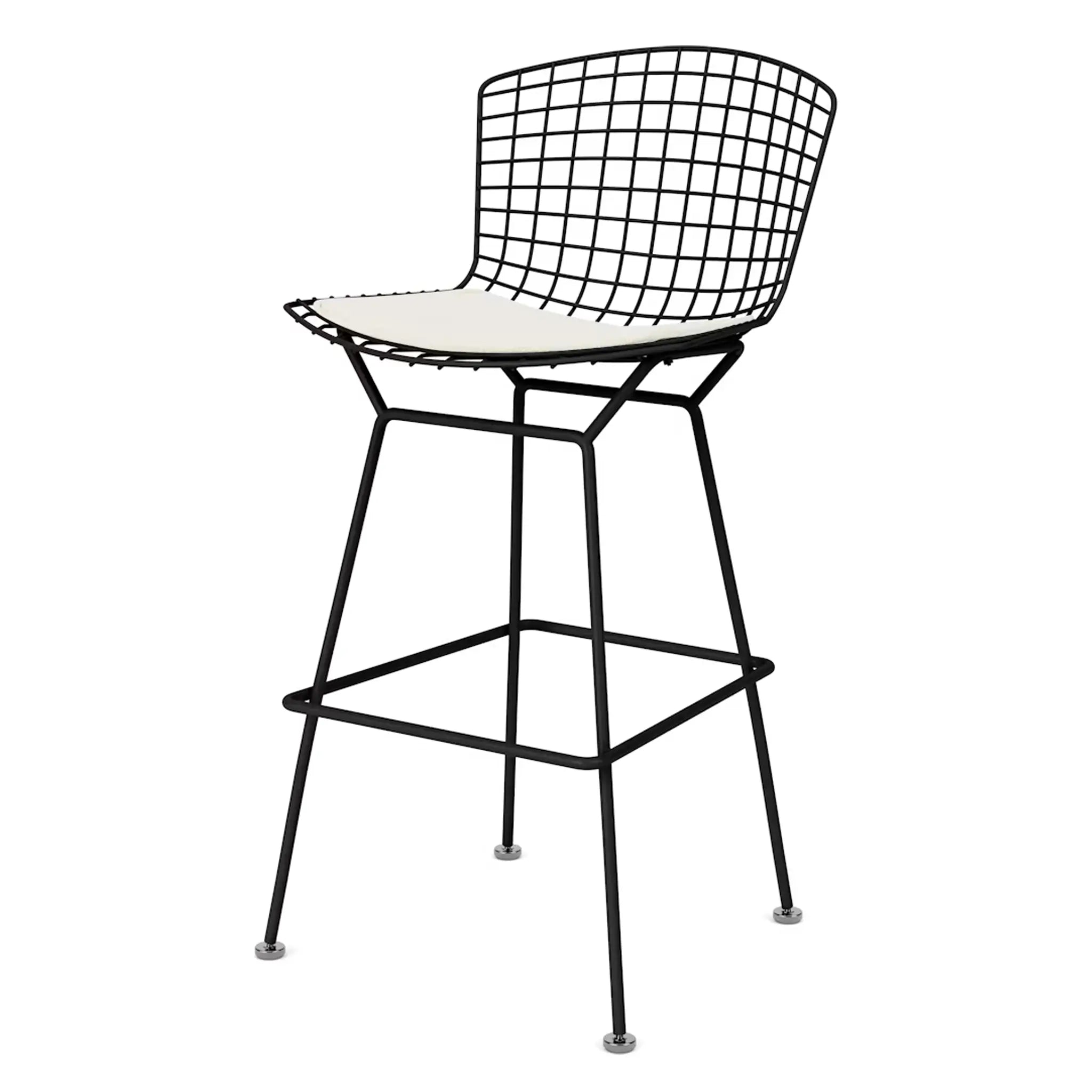 Bertoia 凳子,吧台高度 - 布艺座垫