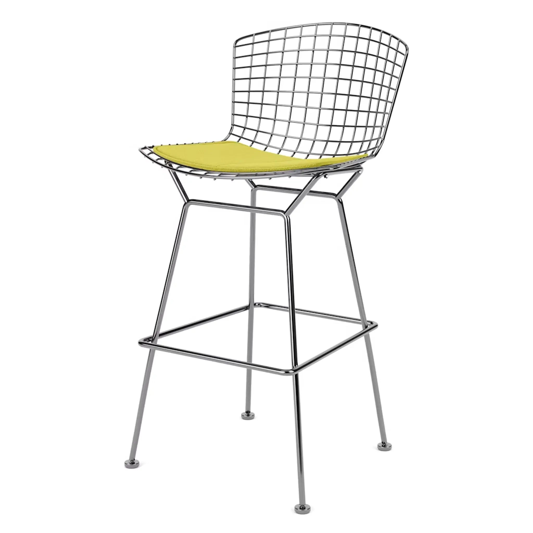 Bertoia 凳子,吧台高度 - 布艺座垫