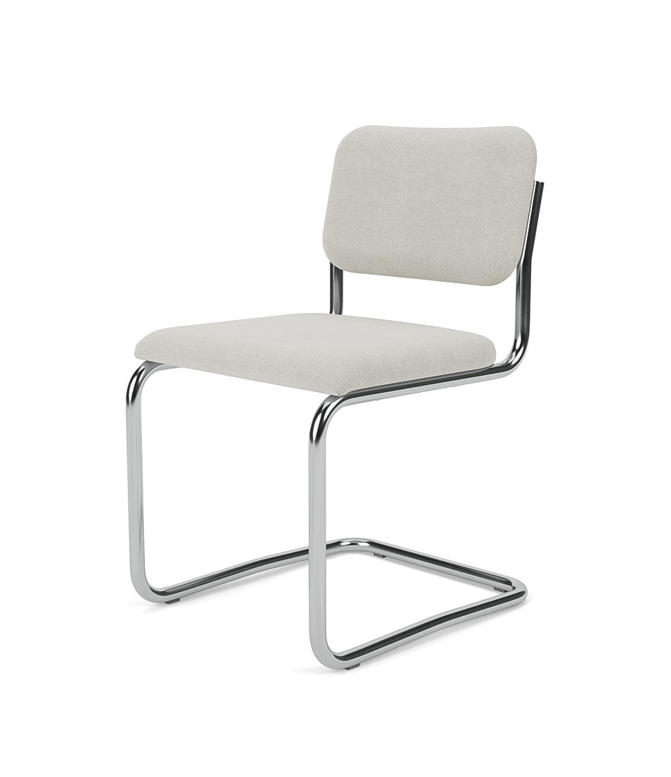 Cesca Chair - Armless with Upholstered Seat & Back