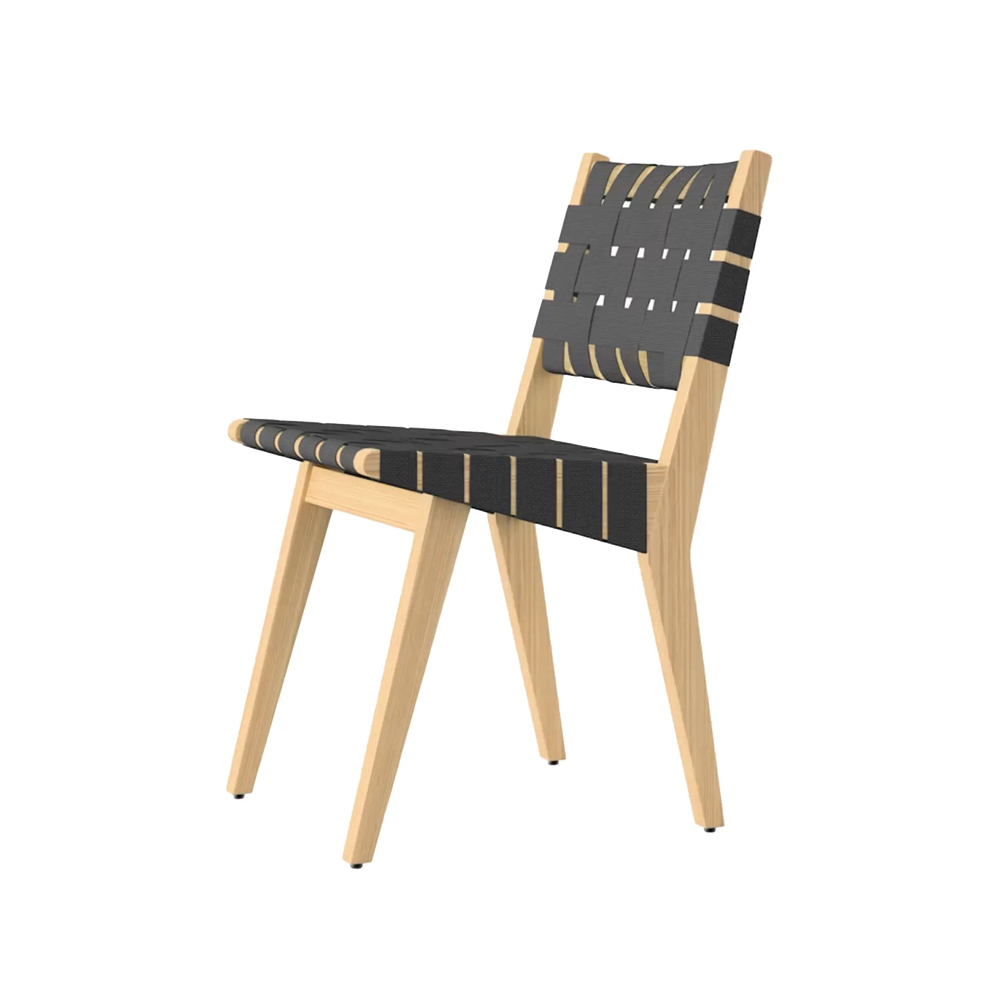Risom Side Chair with Webbed Seat and Back