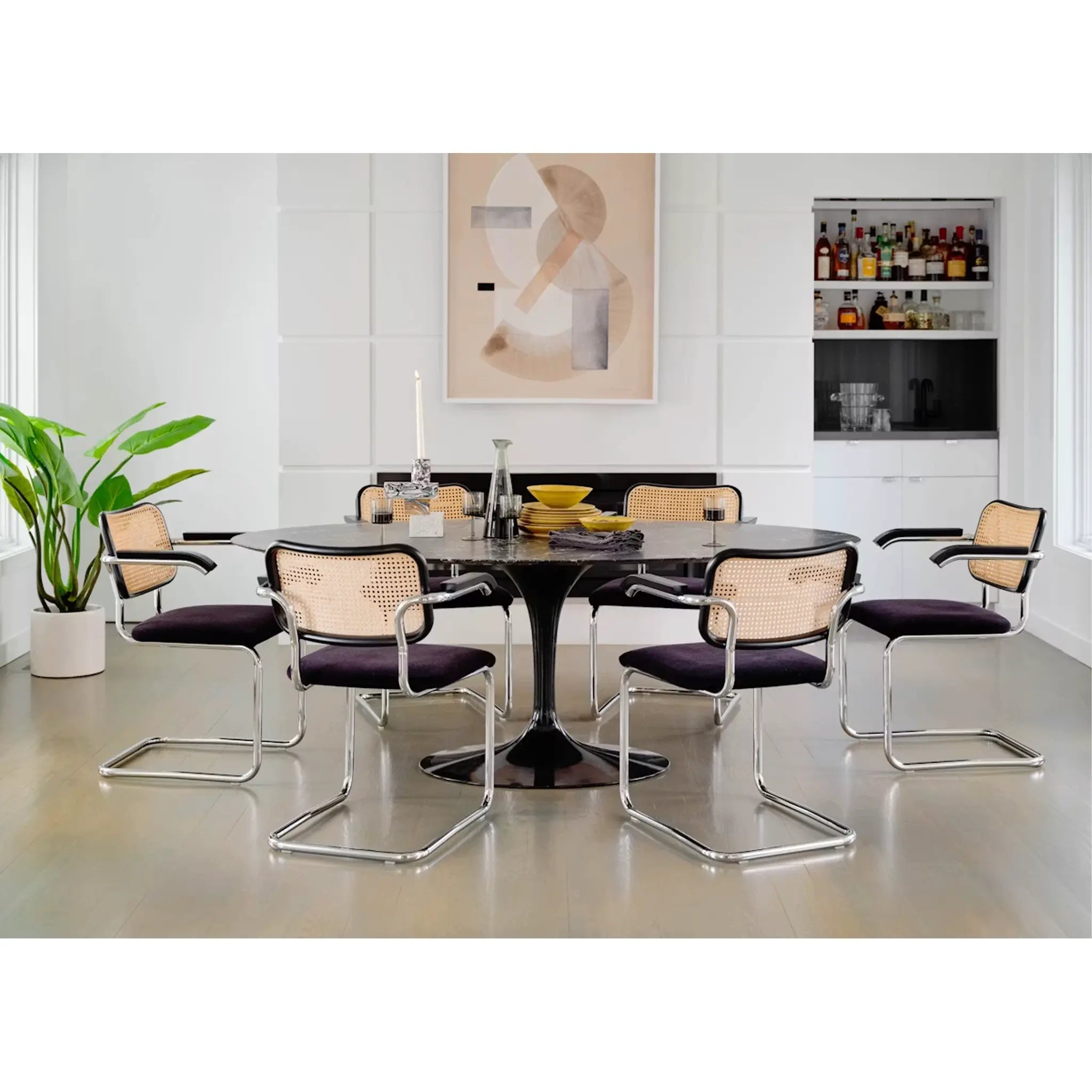 Saarinen Oval Dining Table - Laminate Top