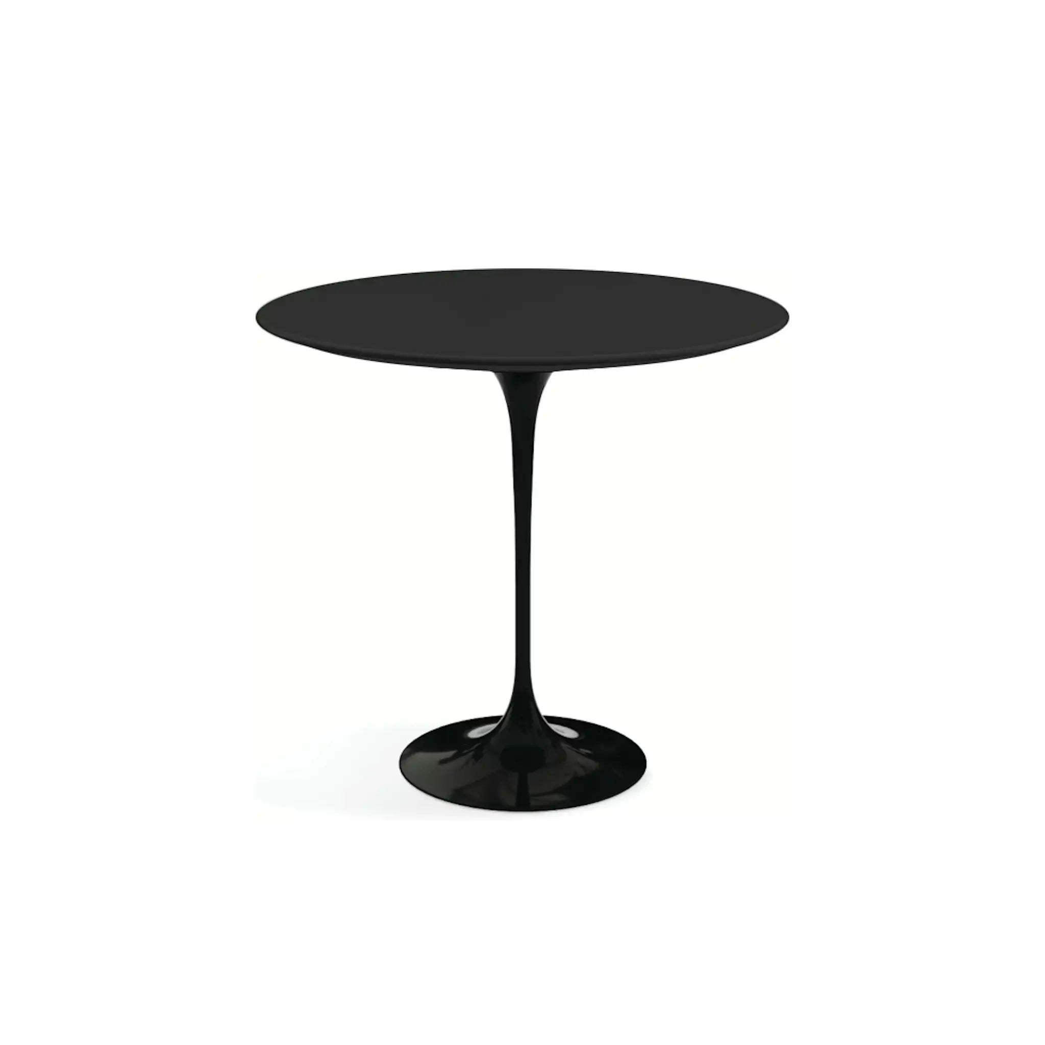 Saarinen 椭圆边桌 - 白色底座