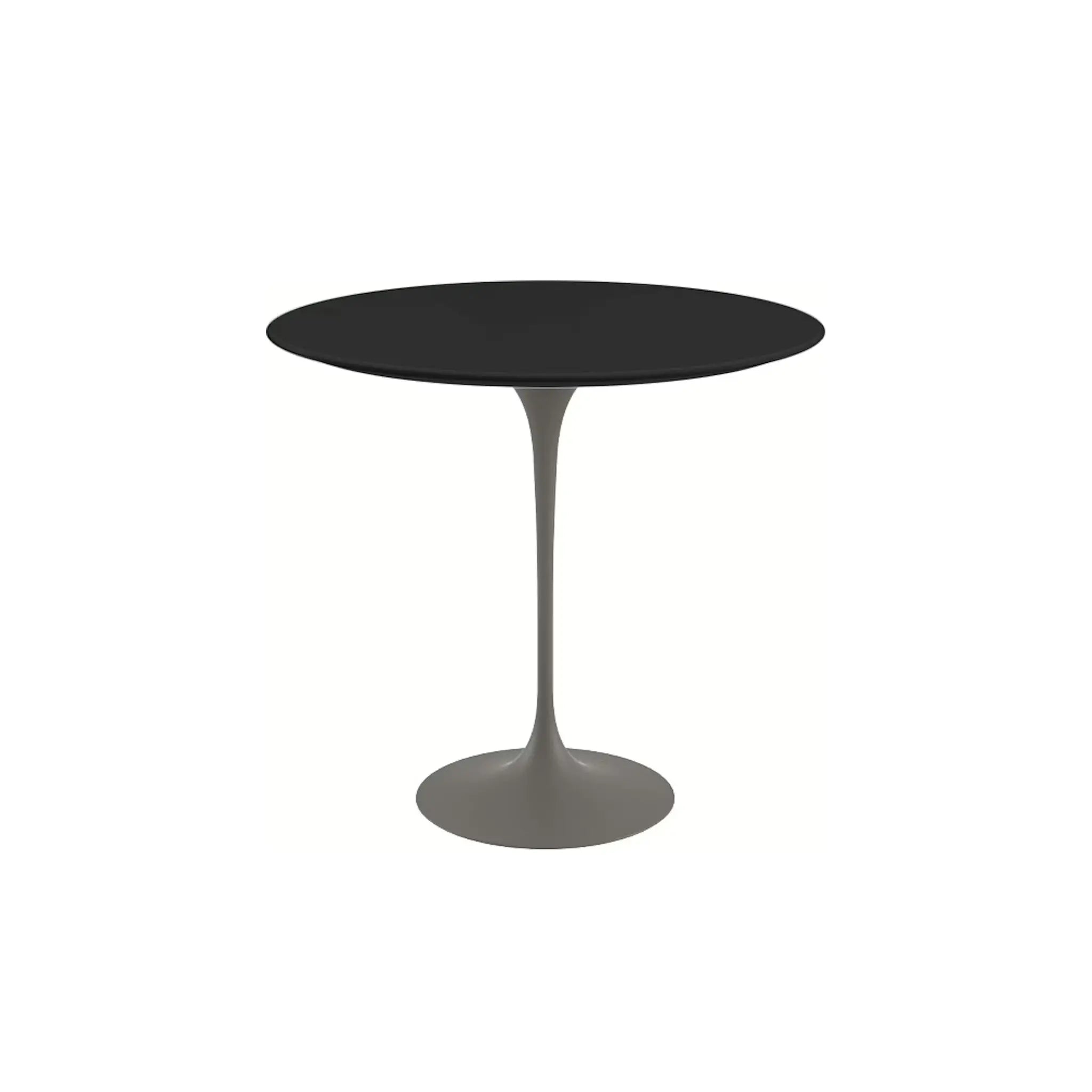 Saarinen 椭圆边桌 - 白色底座