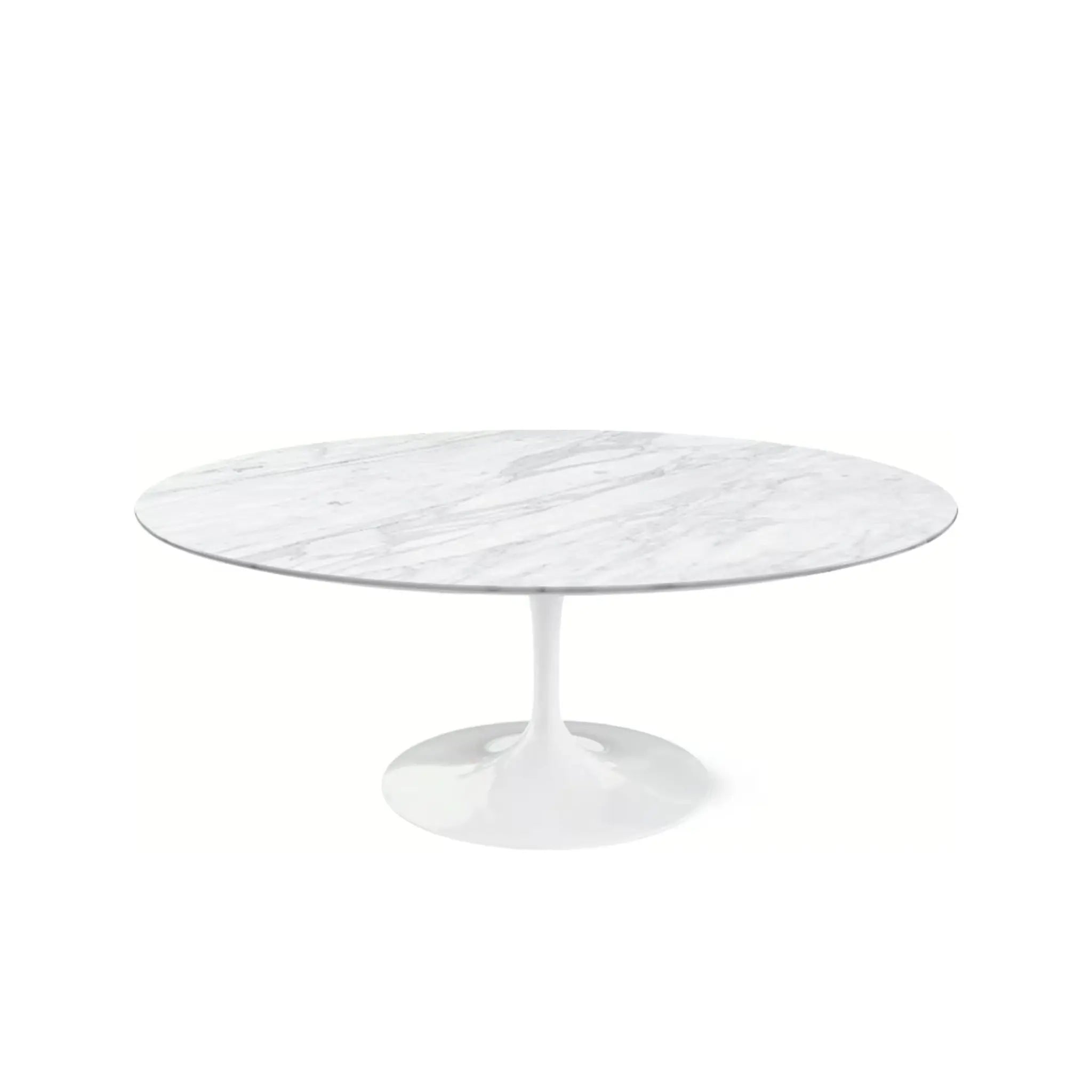 Saarinen Oval Coffee and Side Table - Marble Top
