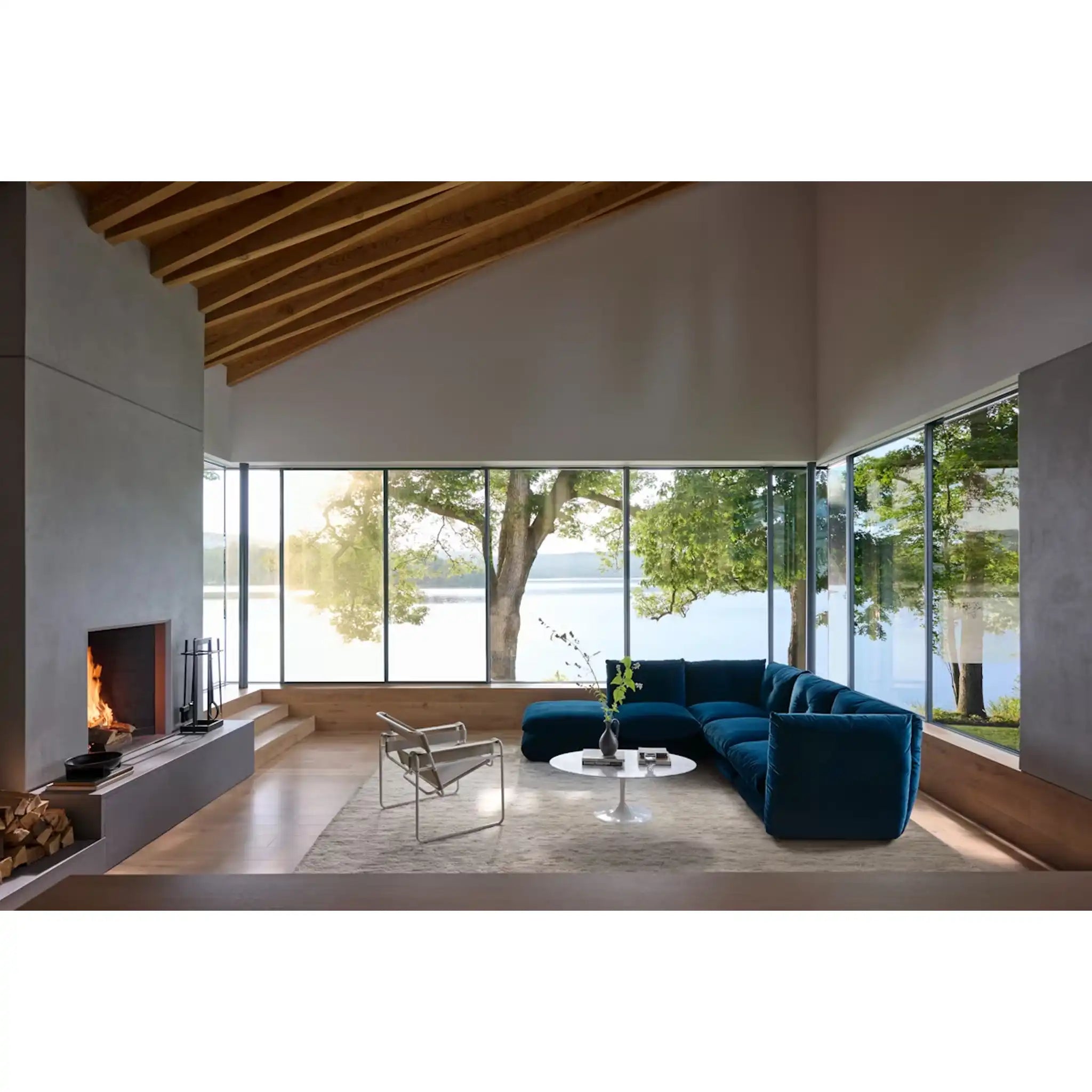 Saarinen Round Coffee Table - Marble Top