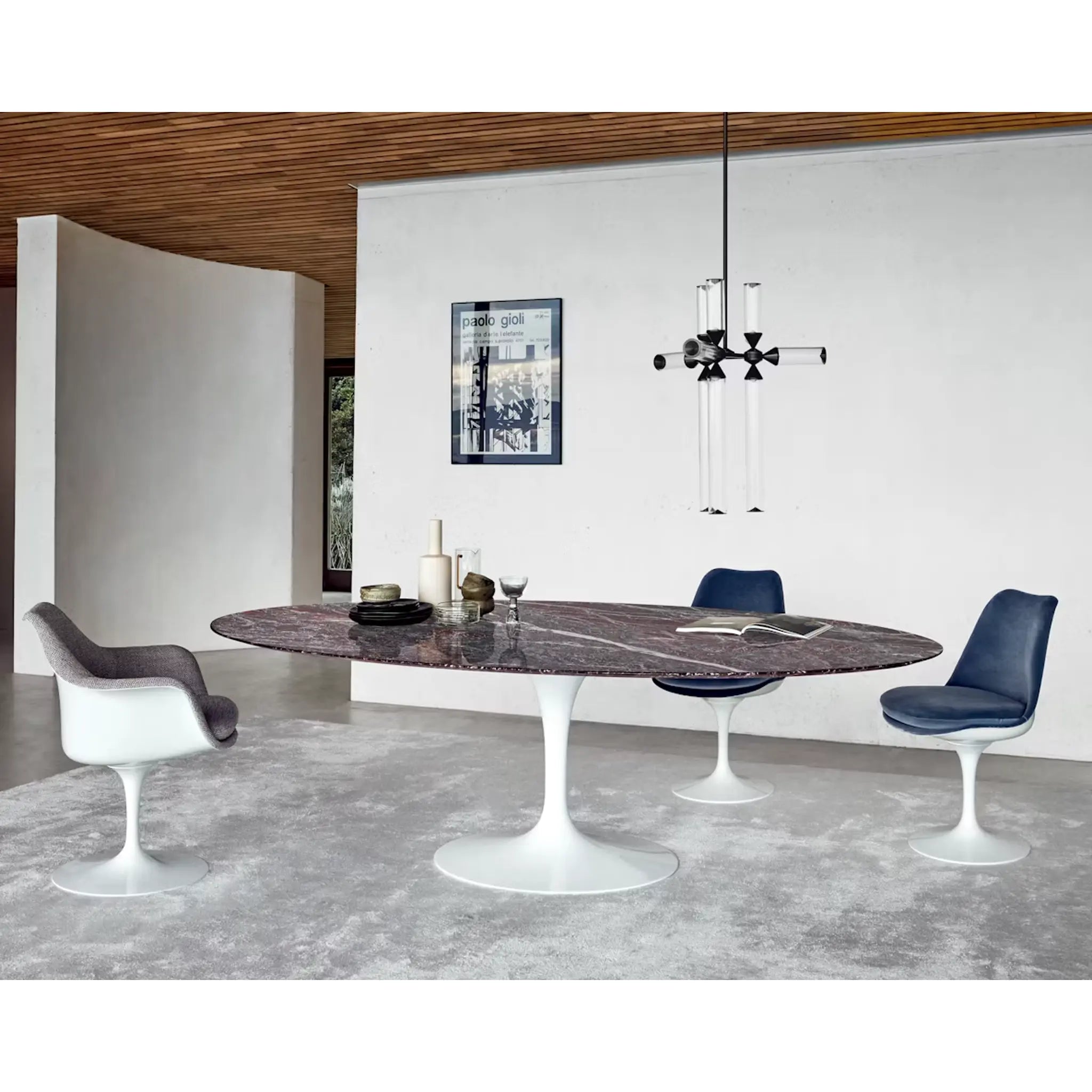 Saarinen Tulip Side Chair - Upholstered