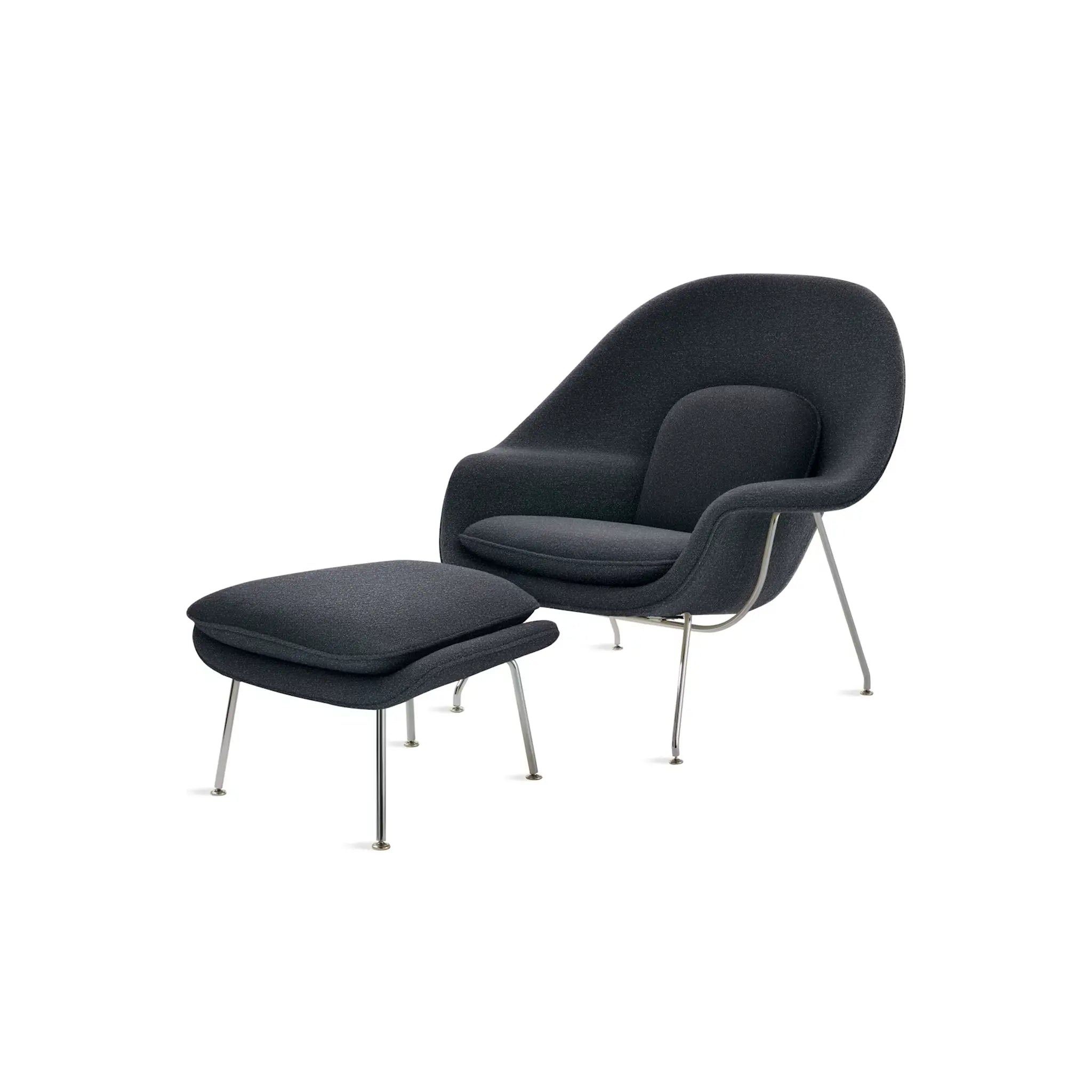 Womb Chair with Ottoman