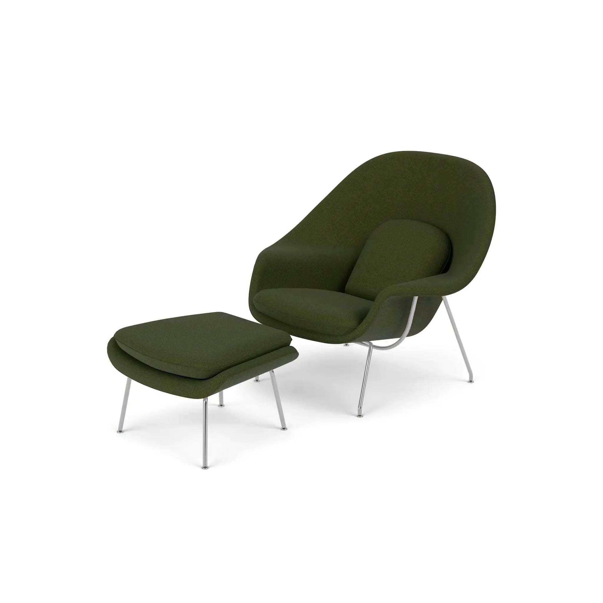 Womb Chair with Ottoman