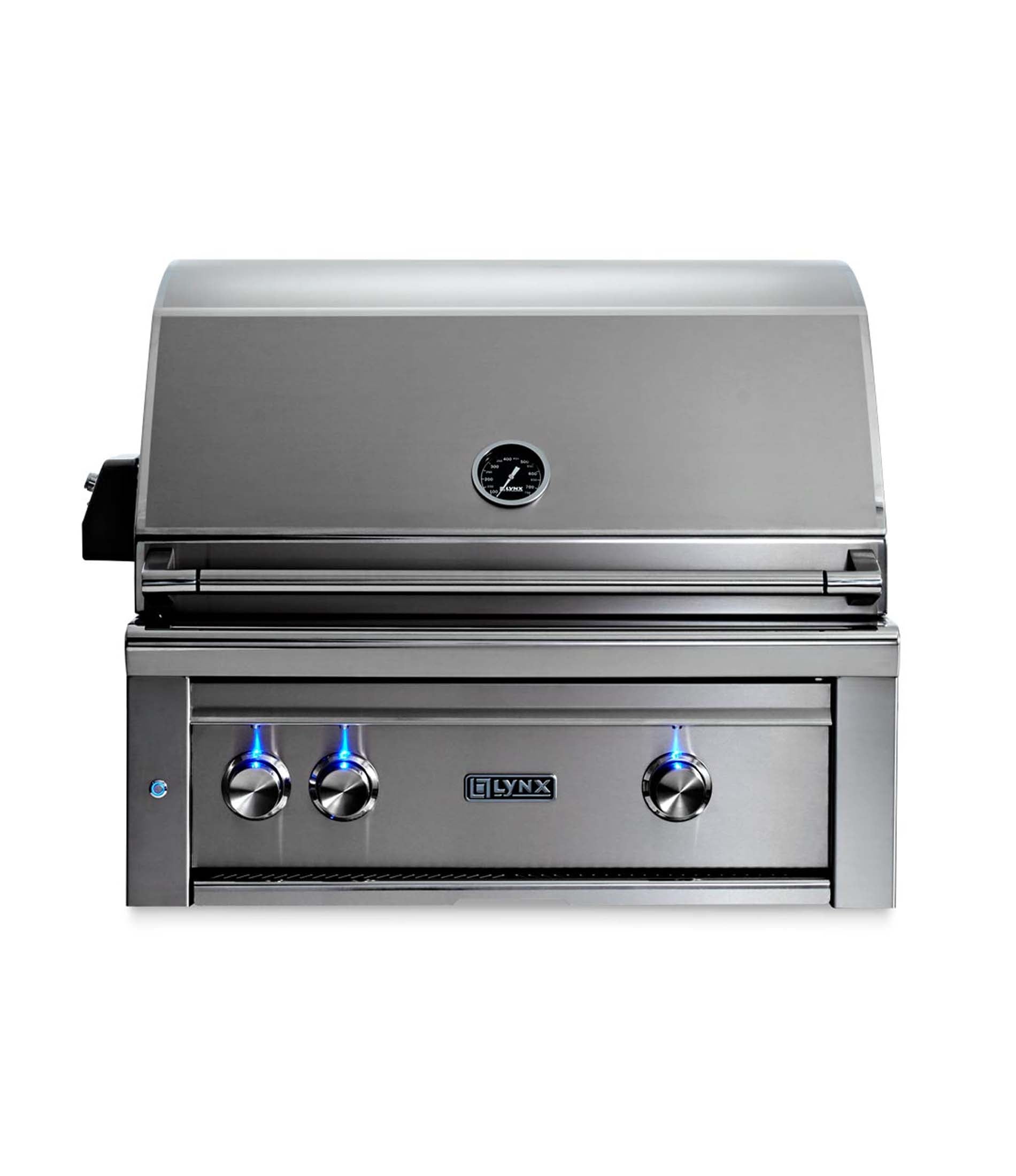 30” Professional Built in Grill - 1 Trident™ and 1 Ceramic with Rotisserie