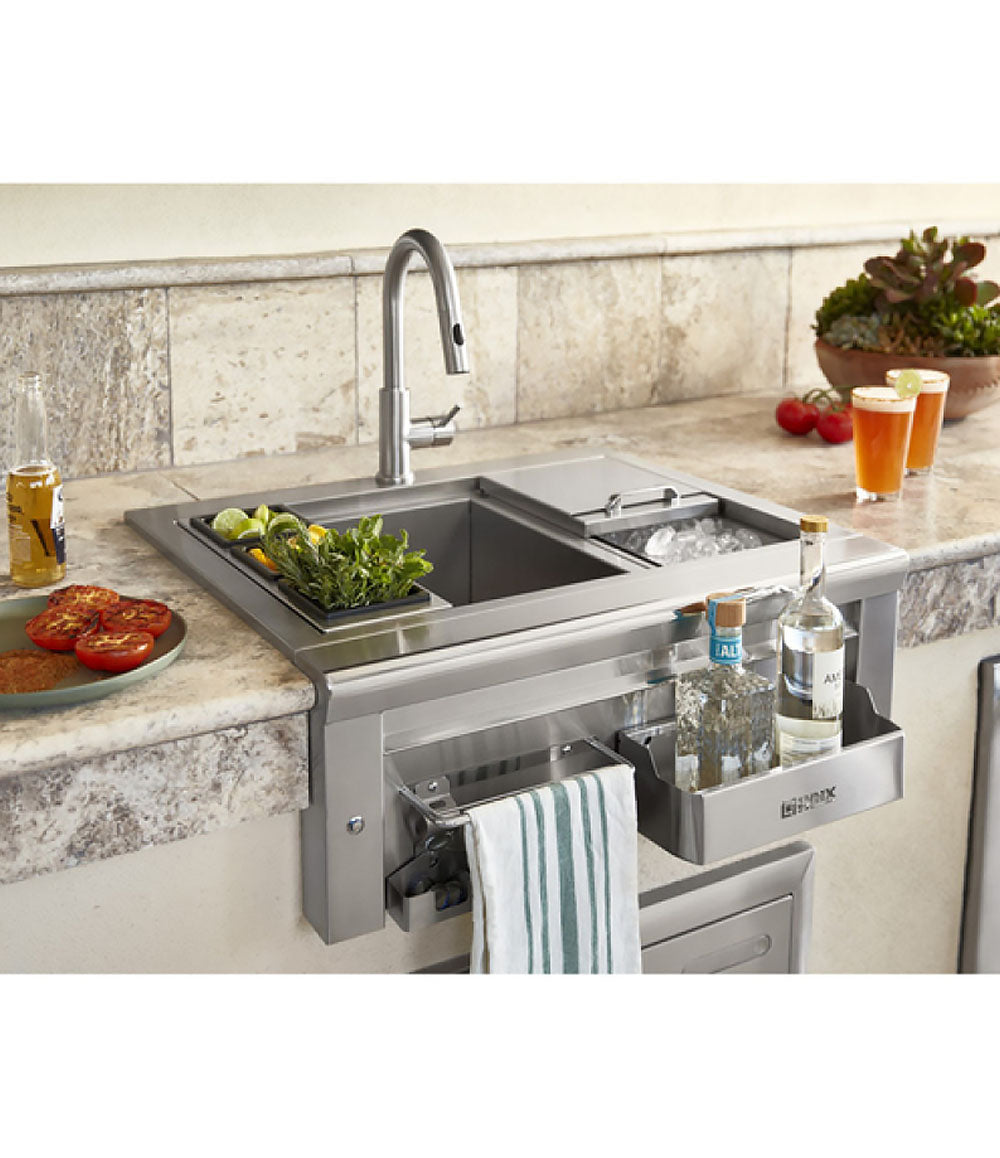 专业鹅颈拉下式水龙头