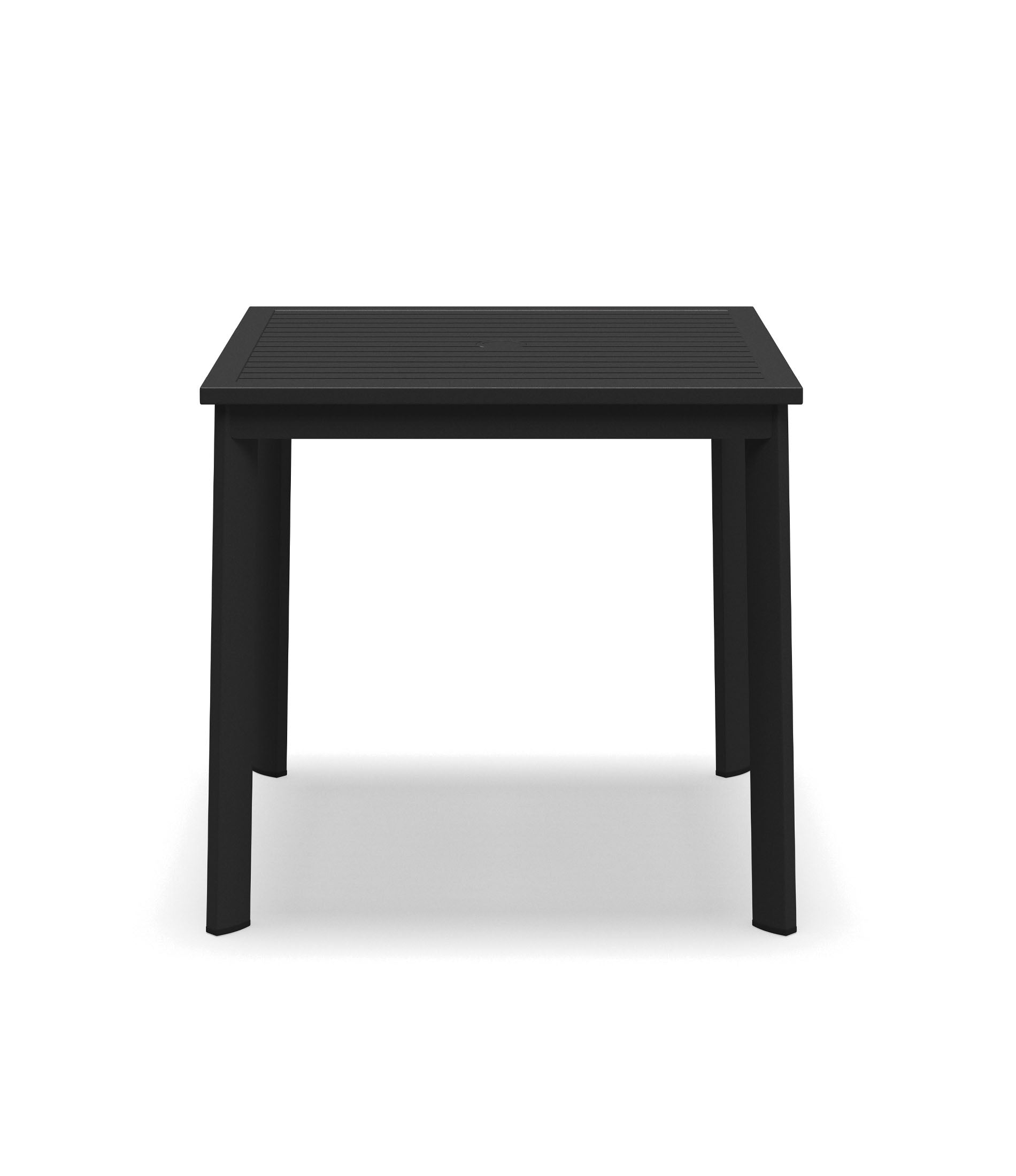 Metz Small Square Dining Table - Aluminum