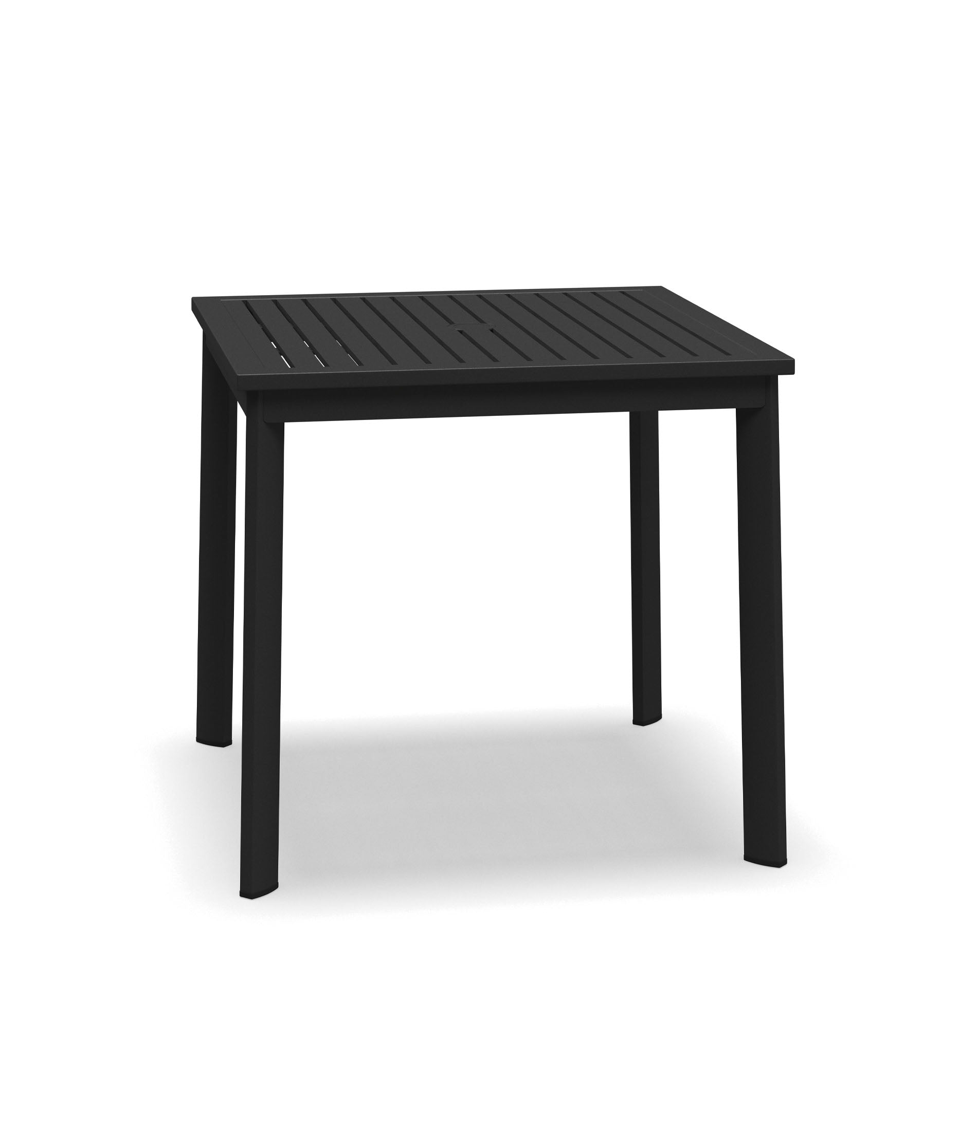 Metz Small Square Dining Table - Aluminum