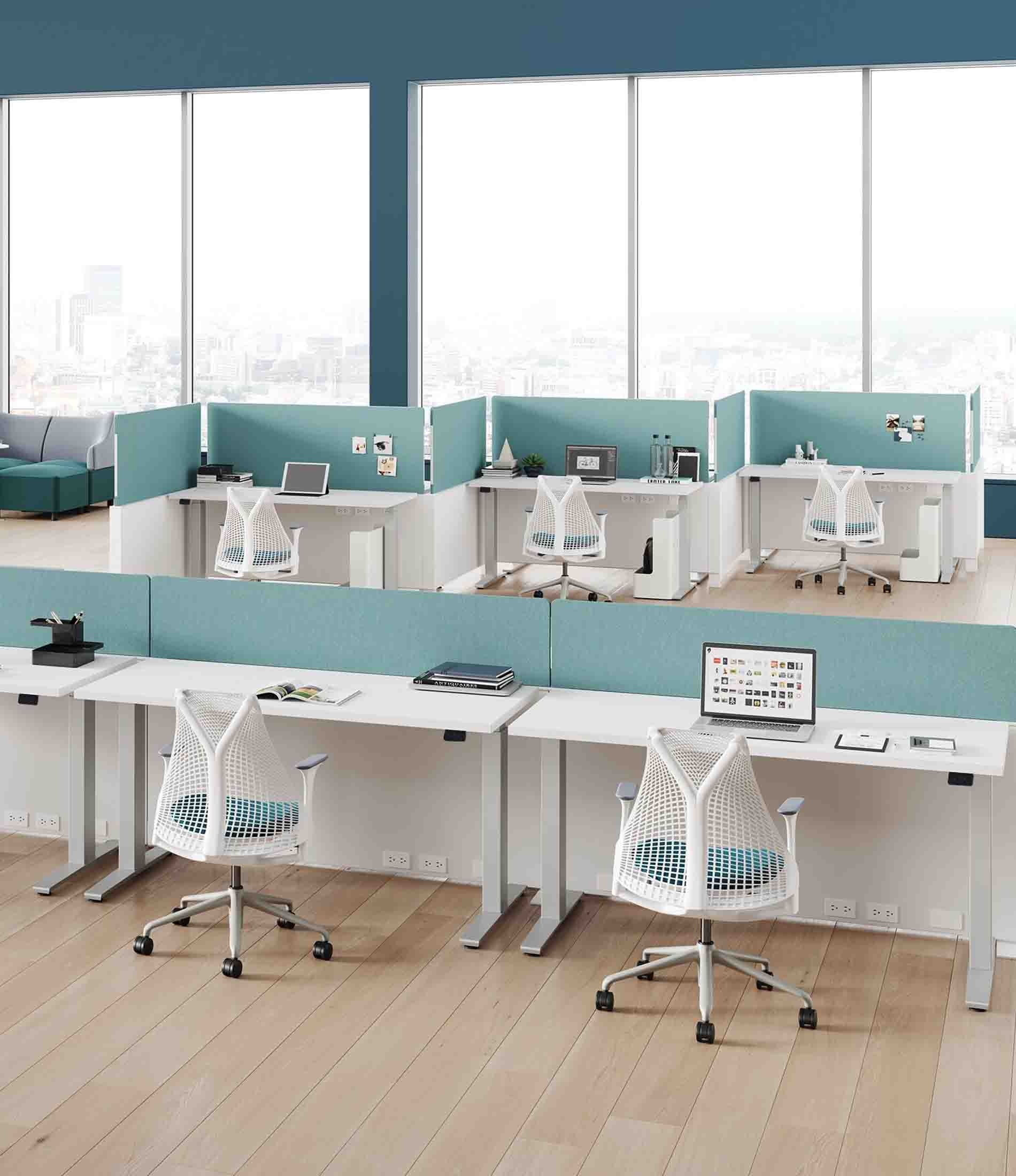 Motia® Rectangular Table with T-Foot - 24"