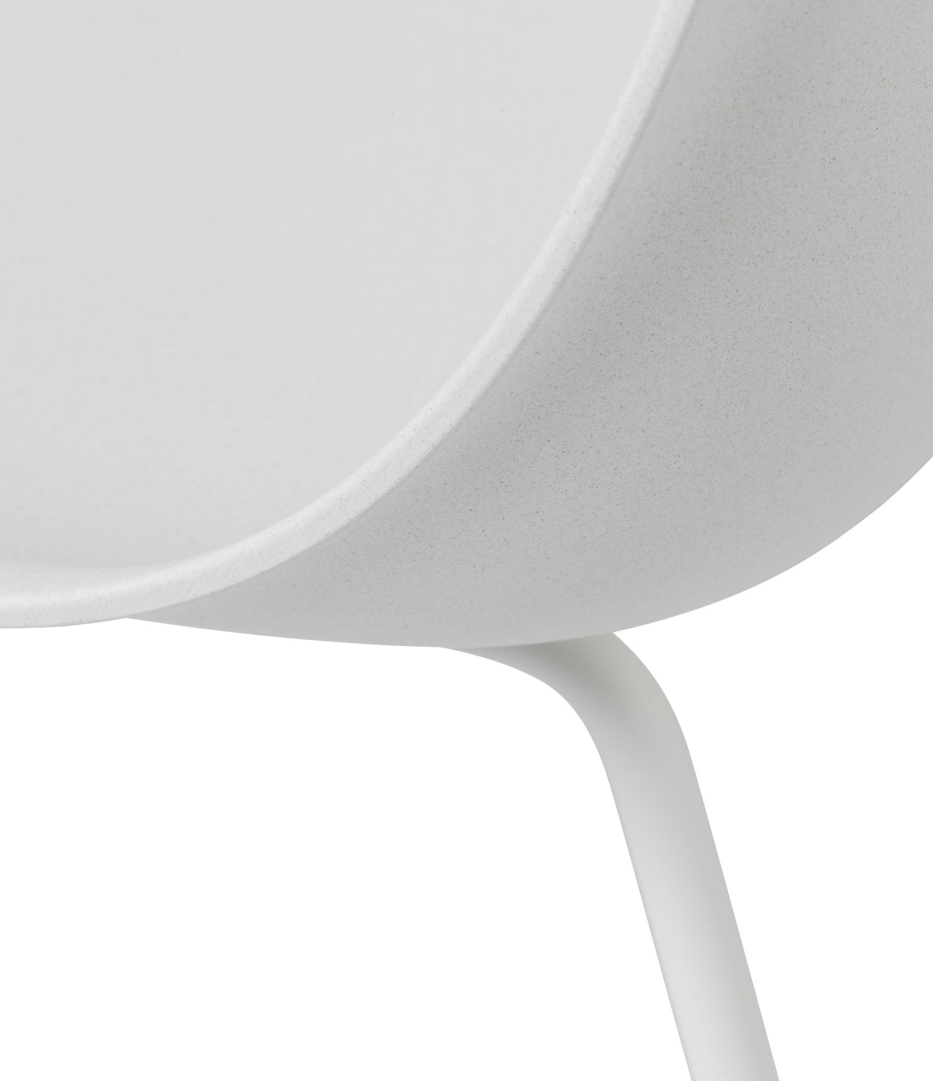 Fiber Bar Stool with Backrest - Tube Base