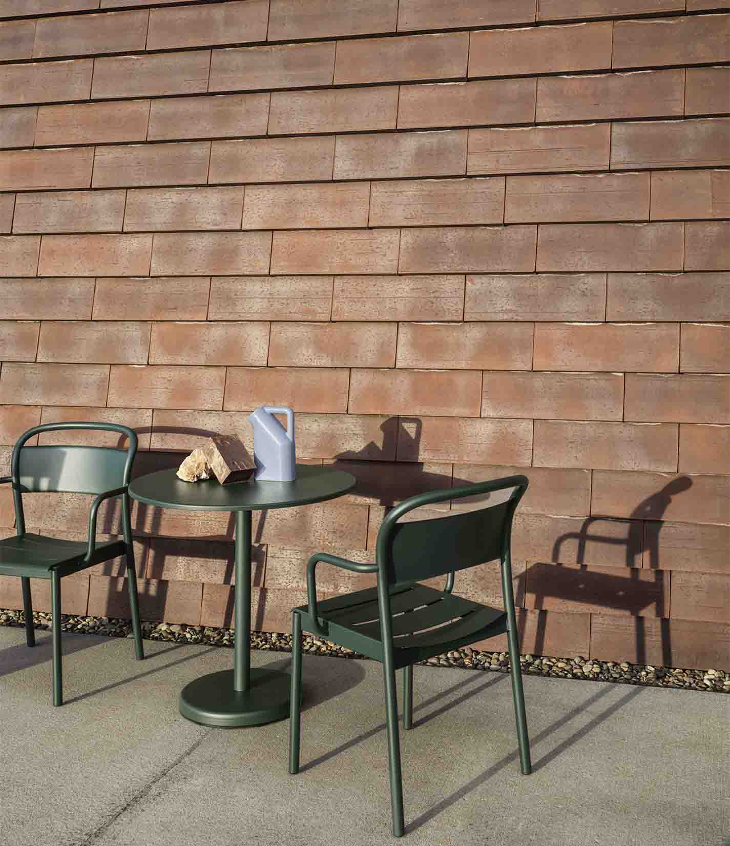 Linear Steel Armchair