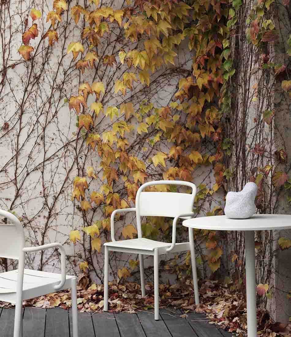 Linear Steel Armchair